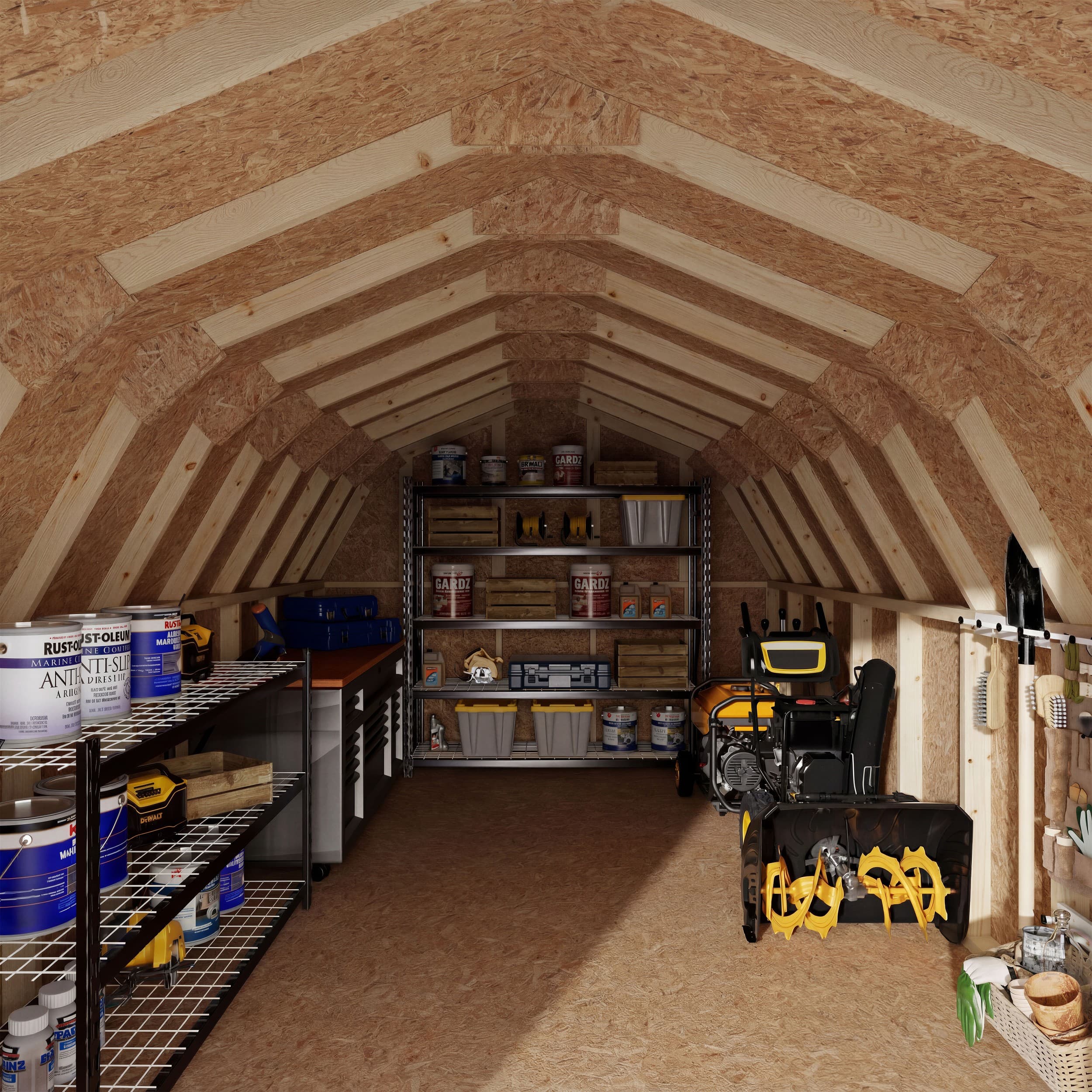 Value Gambrel 4' Barn Shed