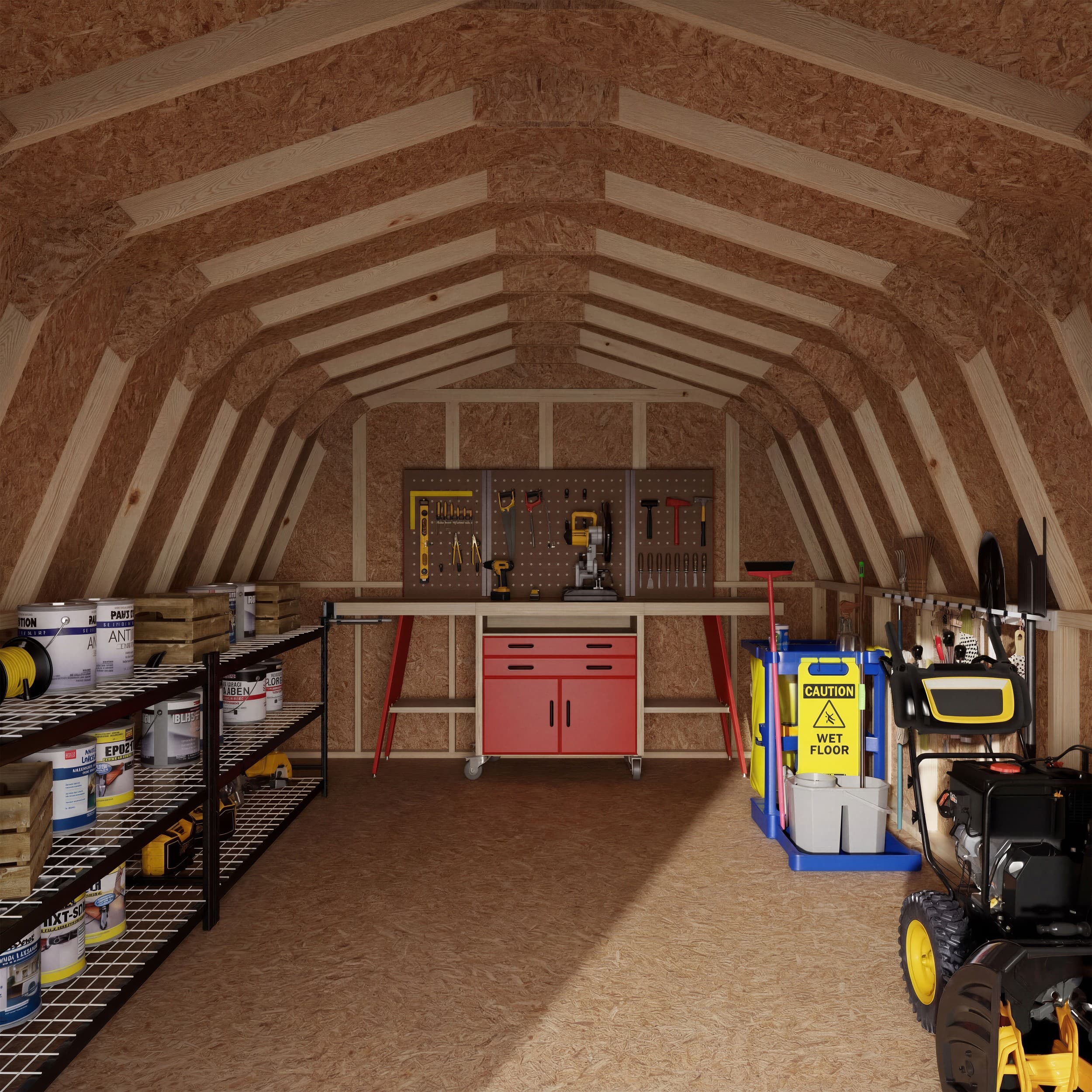 Value Gambrel 4' Barn Shed