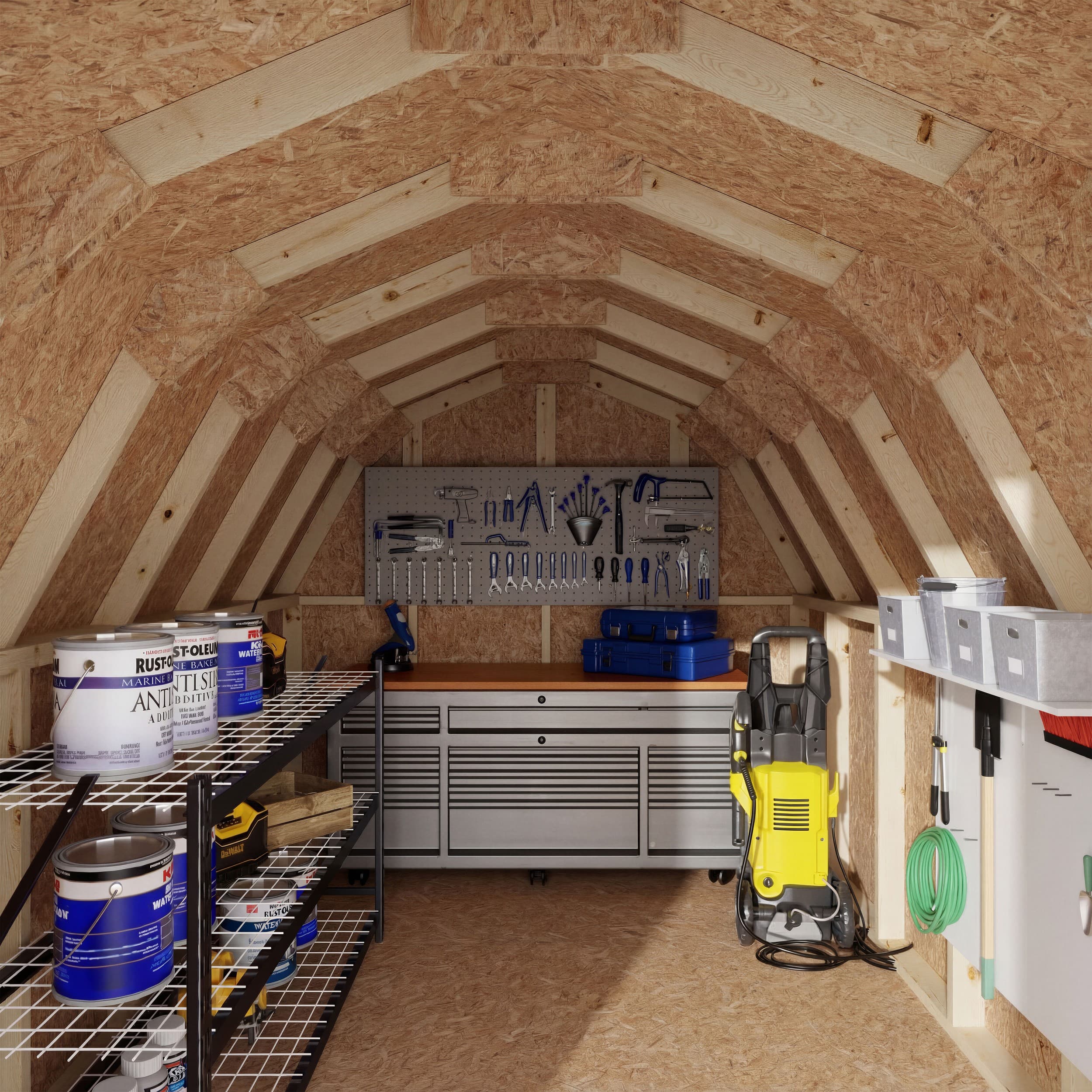 Value Gambrel 4' Barn Shed