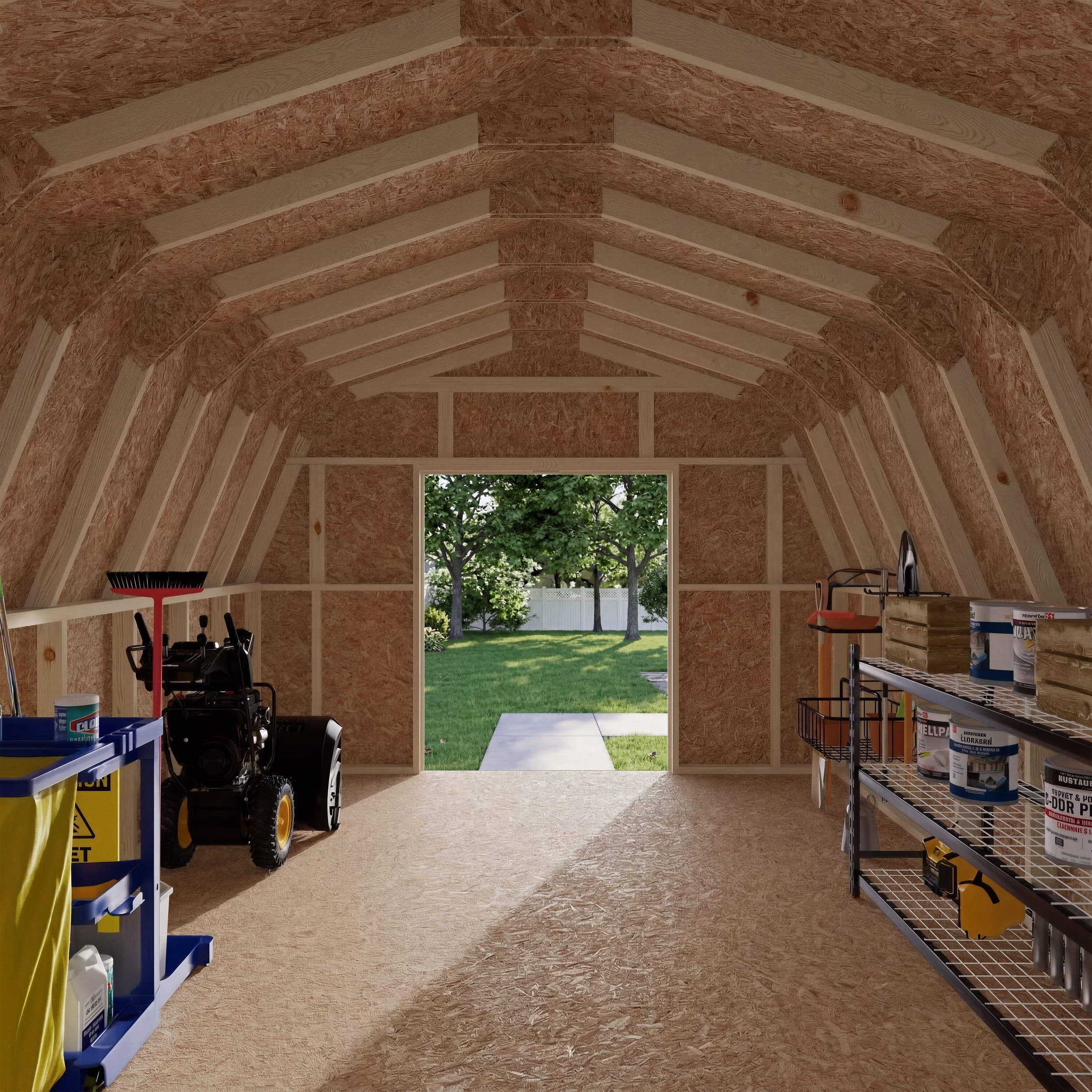 Value Gambrel 4' Barn Shed