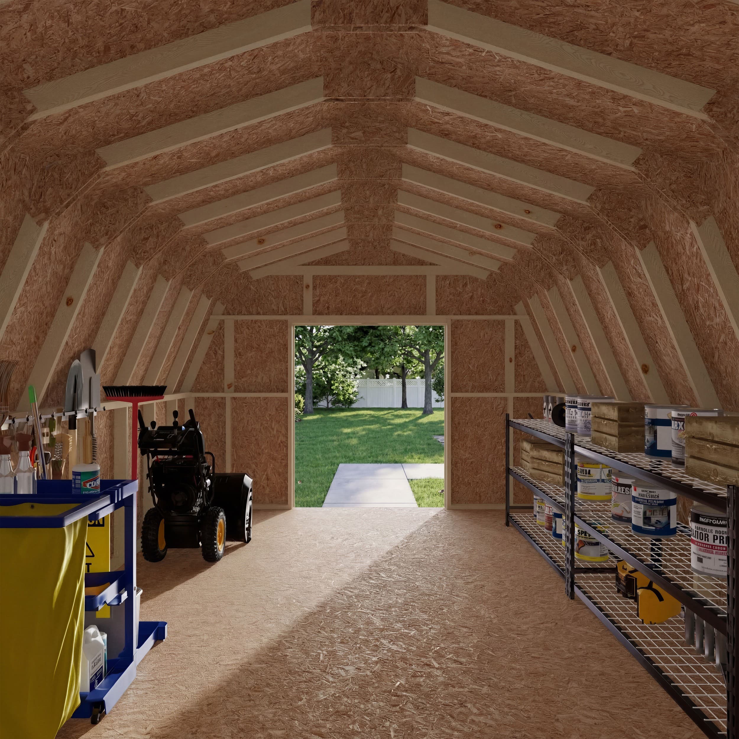 Value Gambrel 4' Barn Shed