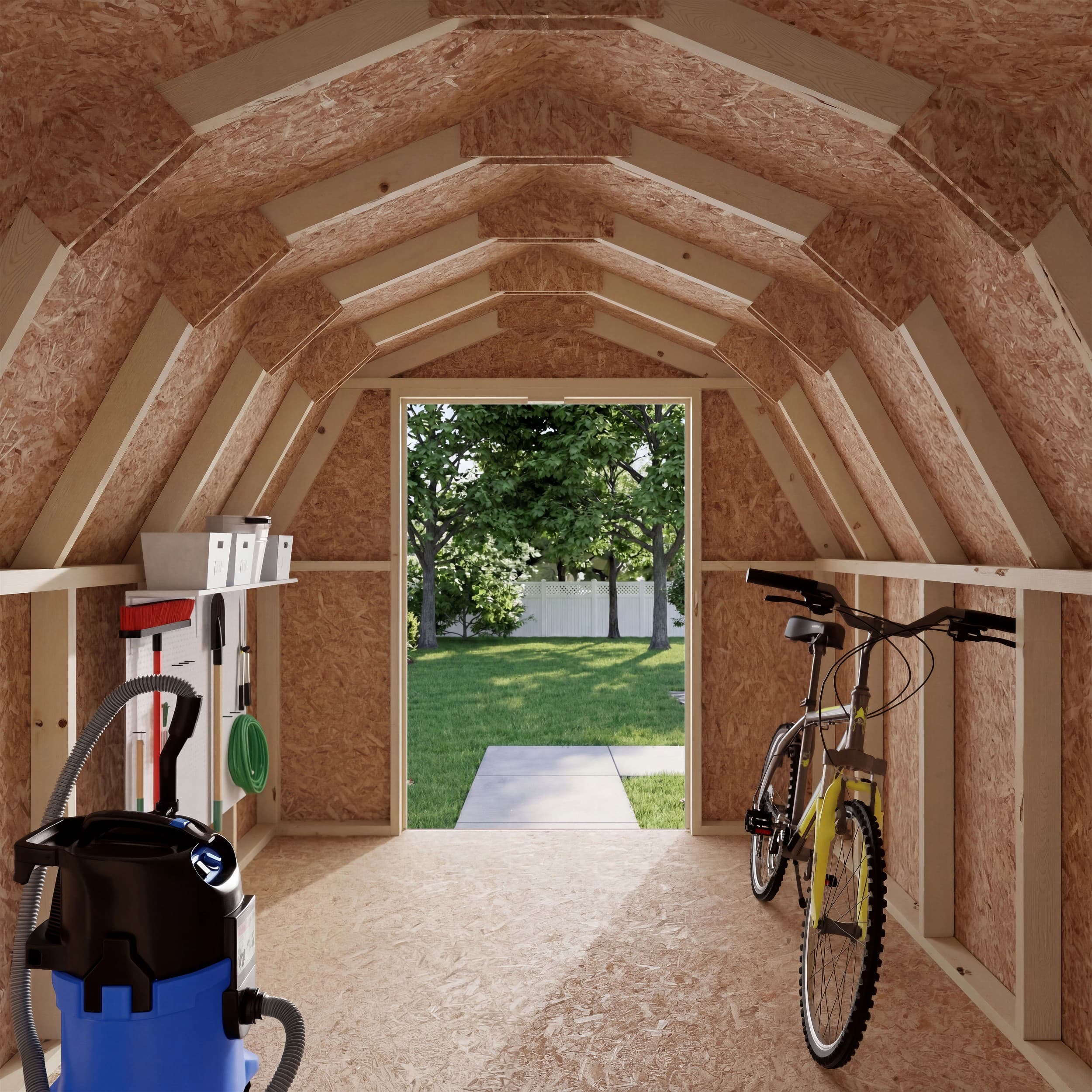 Value Gambrel 4' Barn Shed