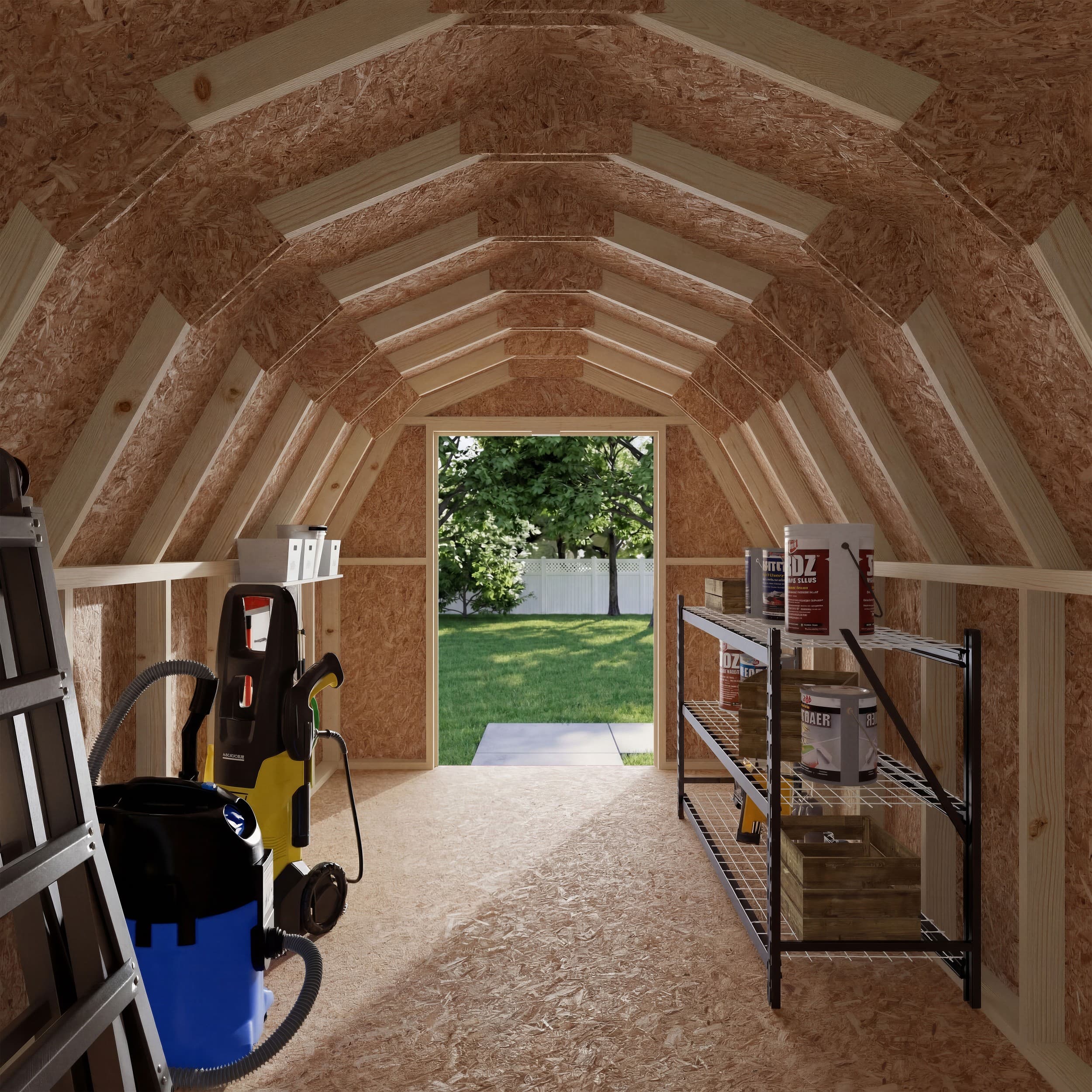 Value Gambrel 4' Barn Shed