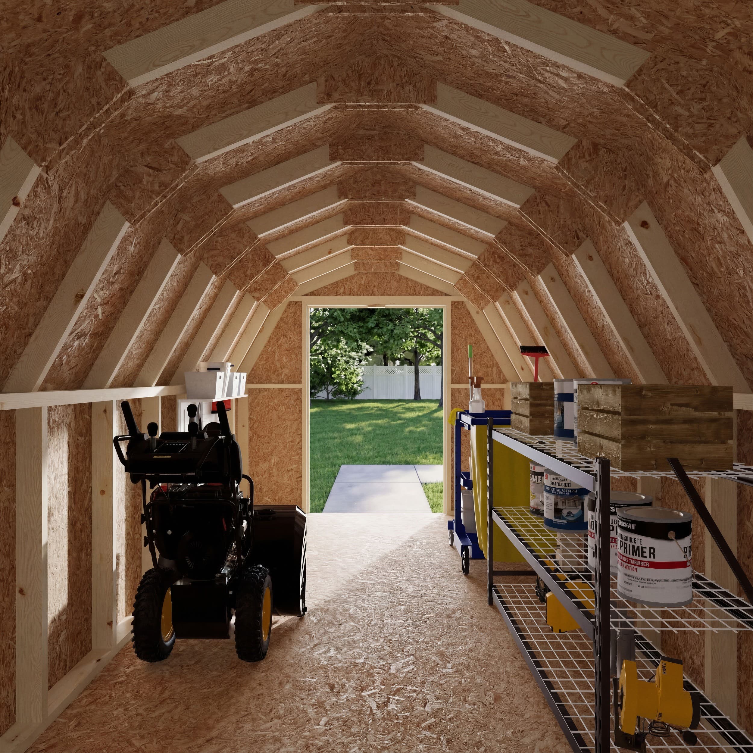 Value Gambrel 4' Barn Shed