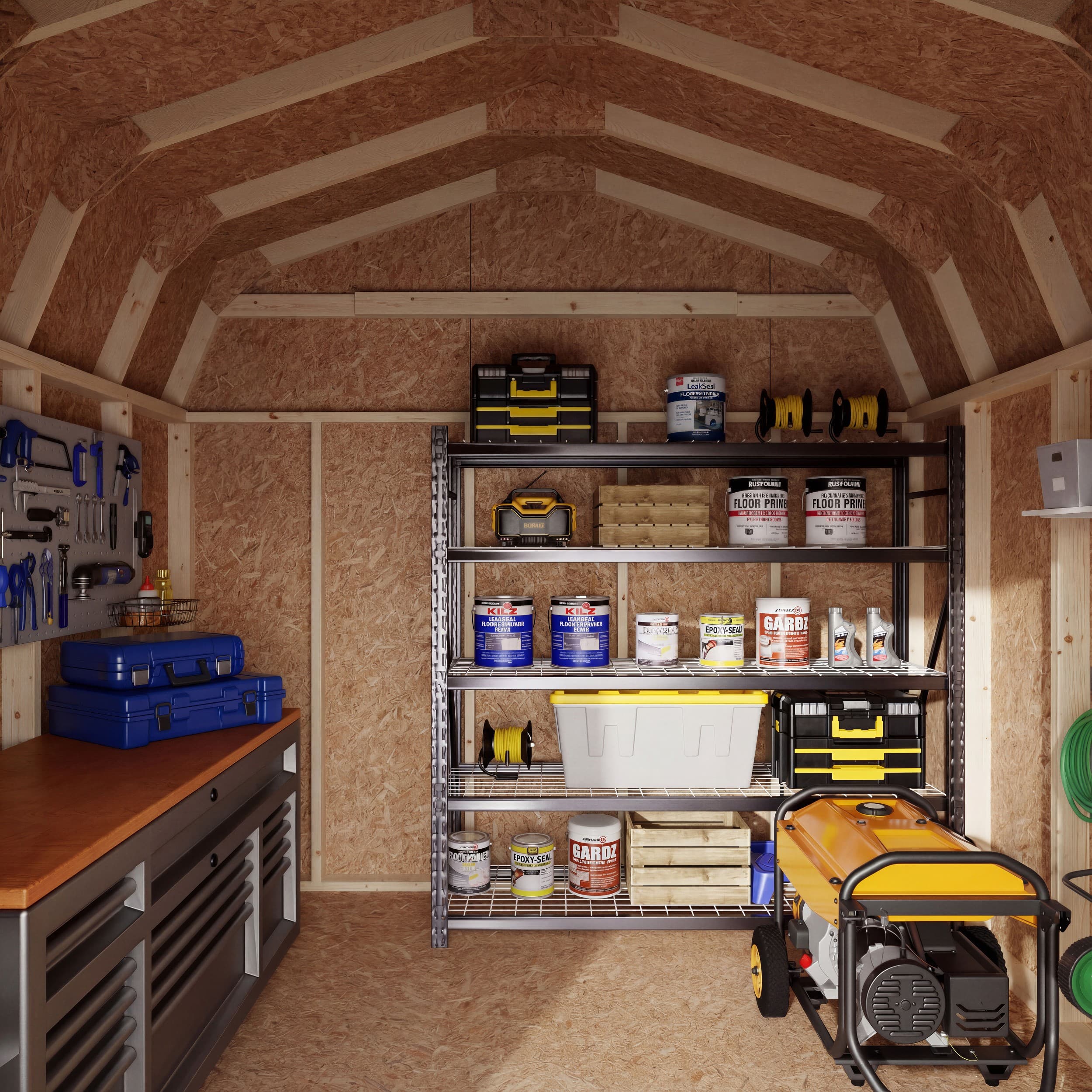 Value Gambrel 6' Barn Shed