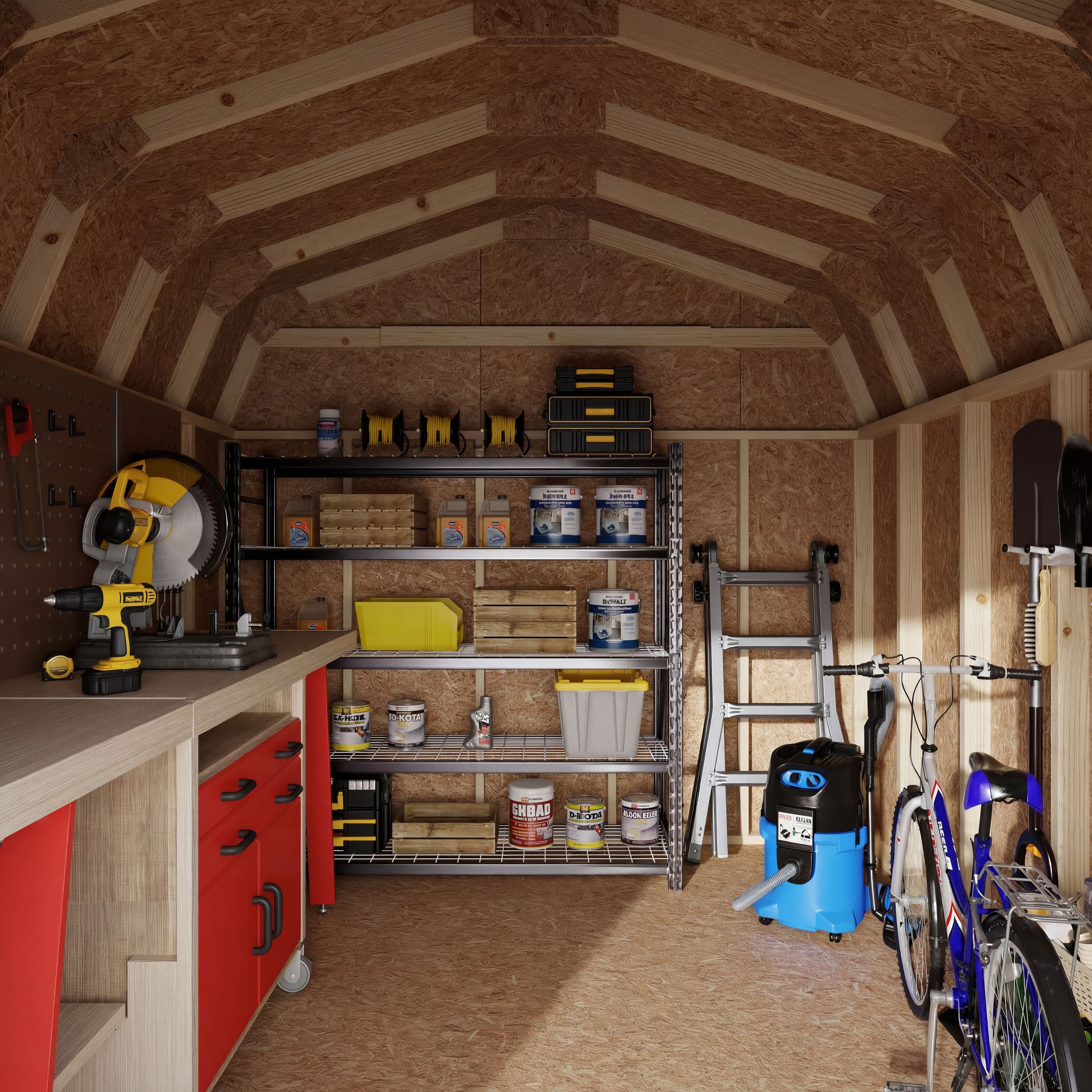 Value Gambrel 6' Barn Shed