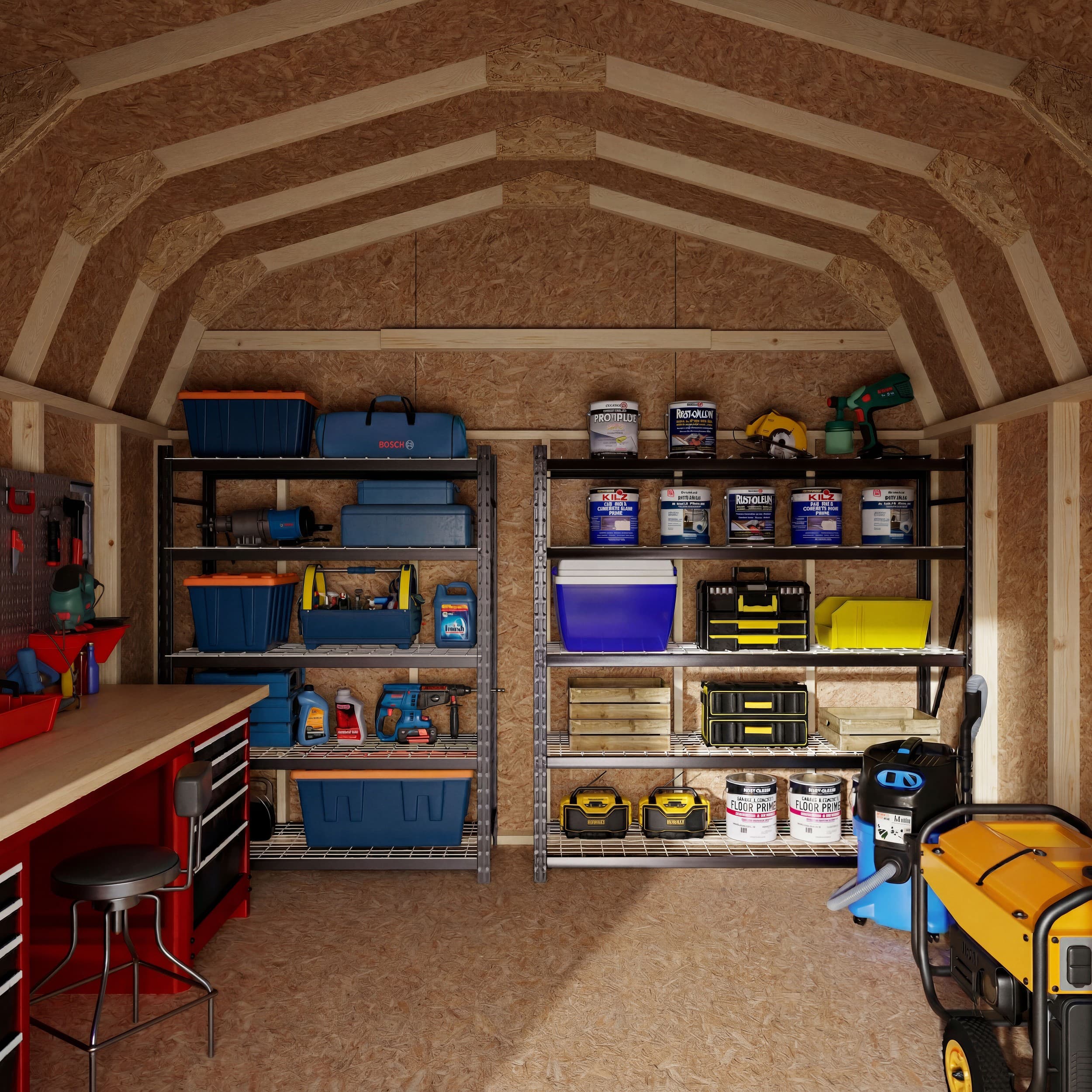 Value Gambrel 6' Barn Shed