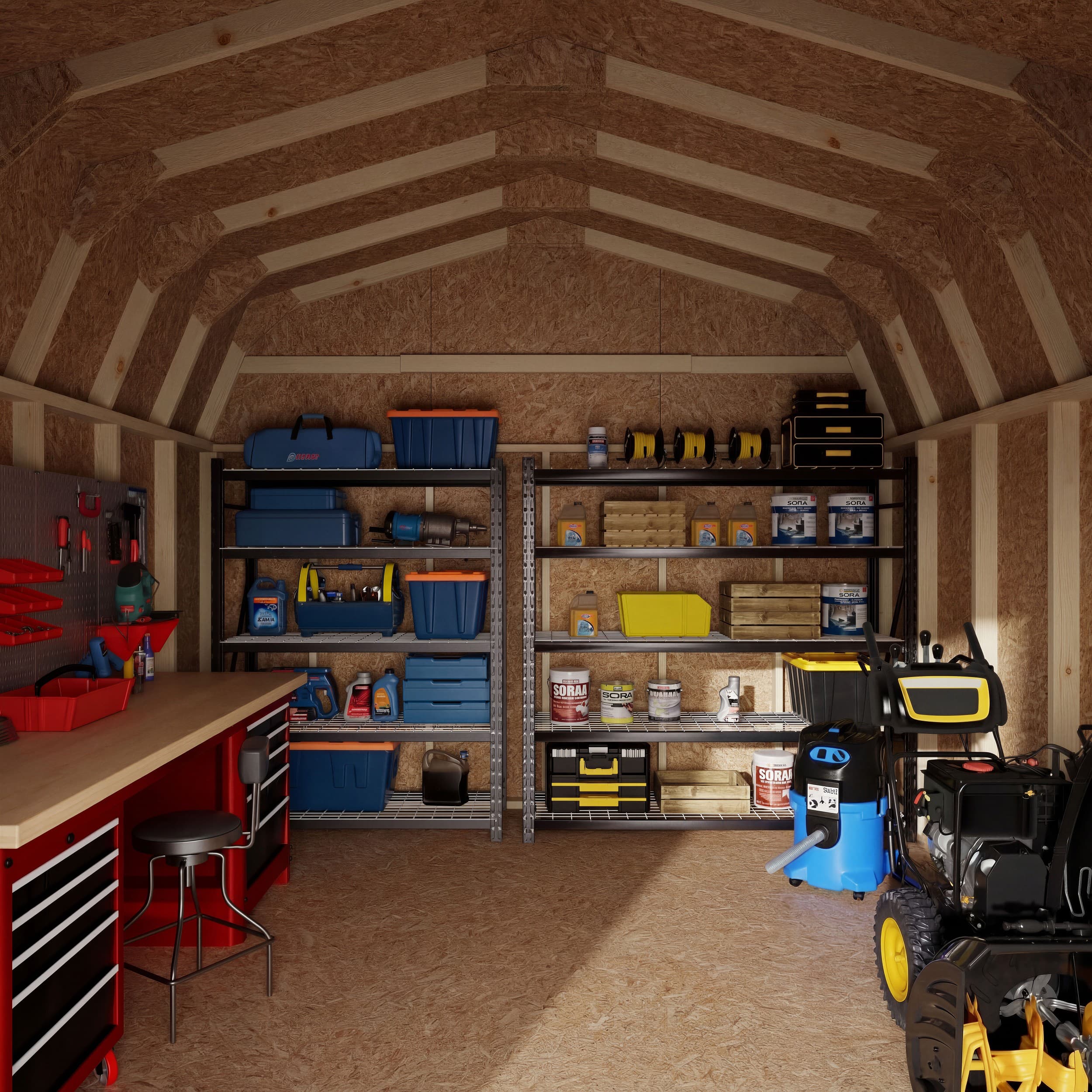 Value Gambrel 6' Barn Shed