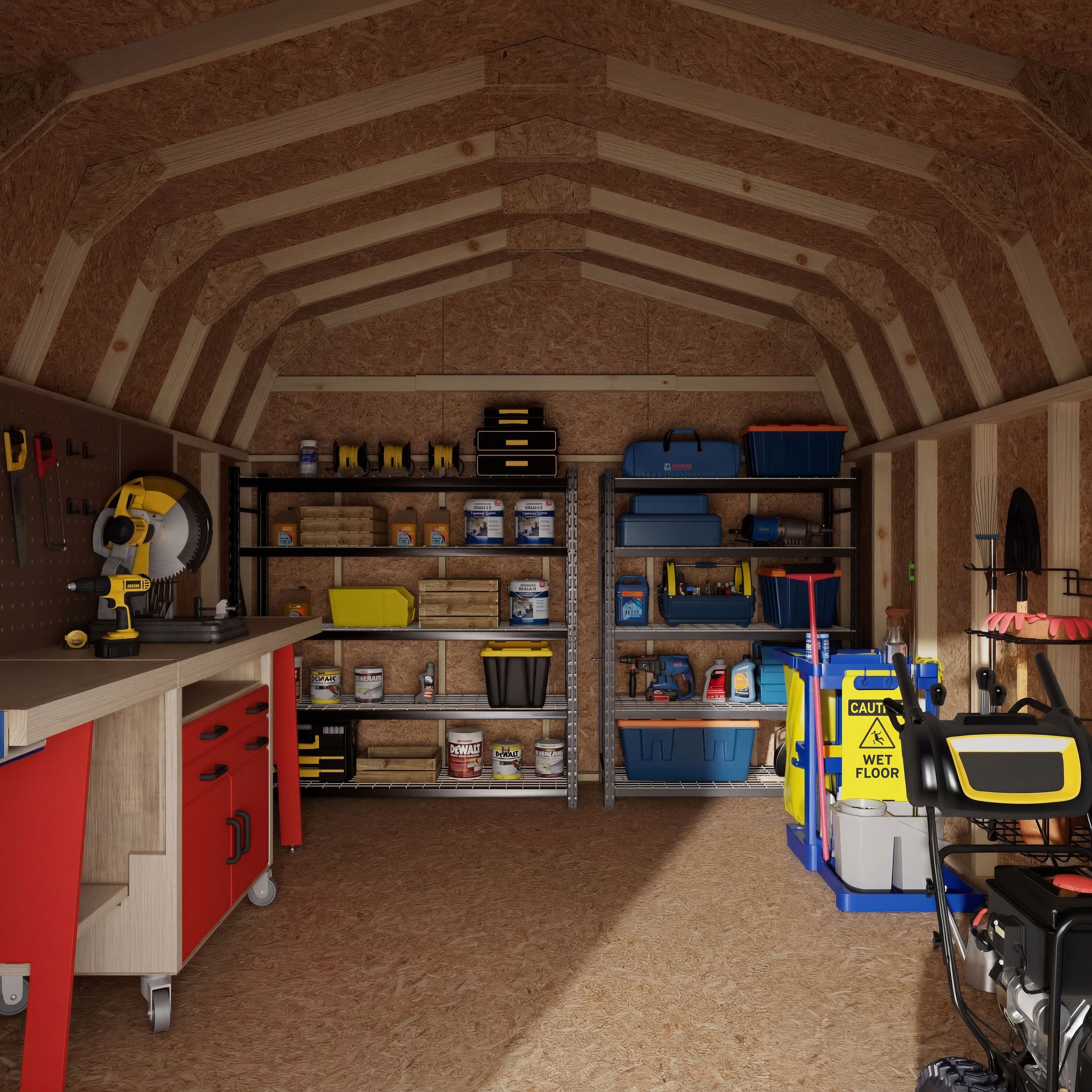 Value Gambrel 6' Barn Shed