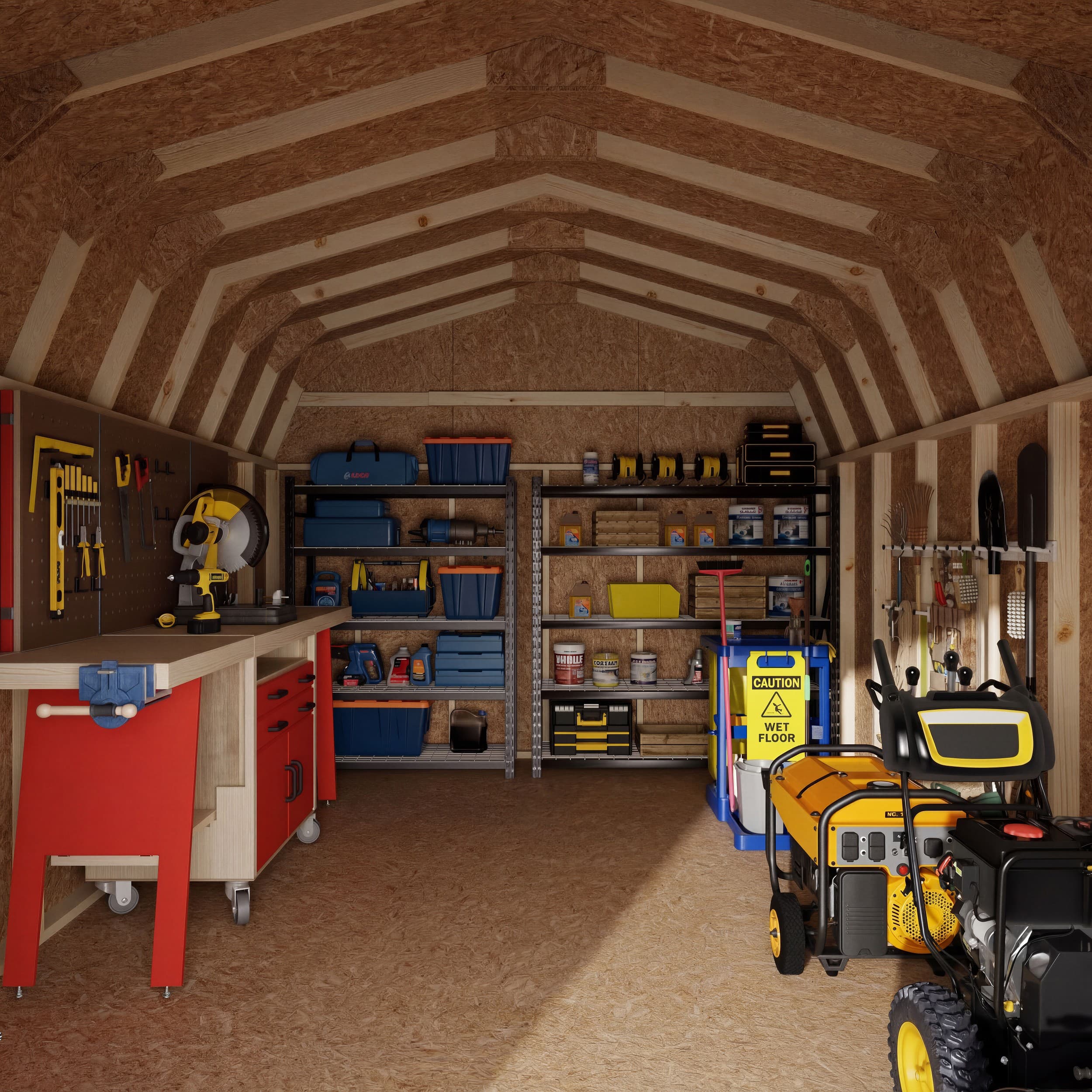 Value Gambrel 6' Barn Shed