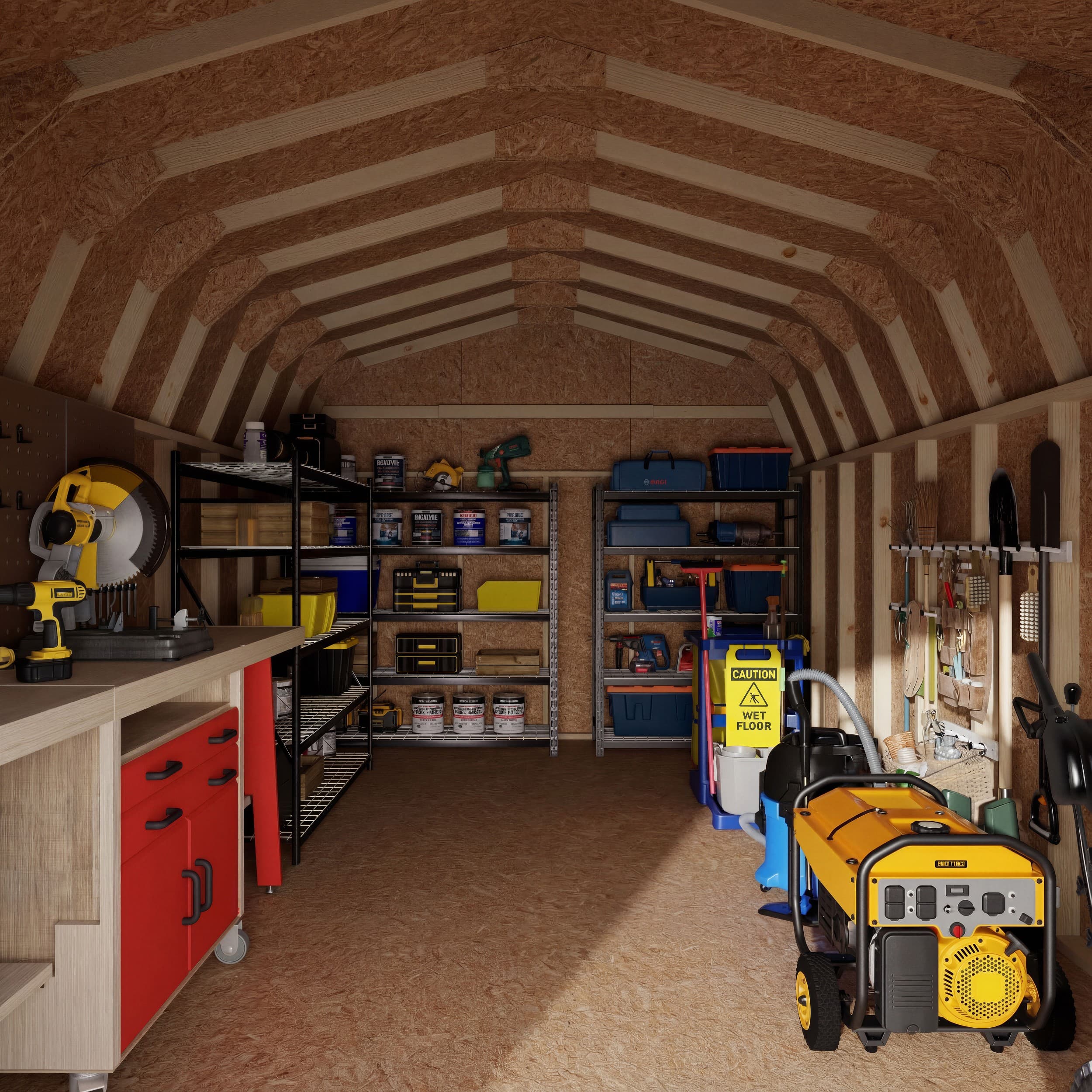 Value Gambrel 6' Barn Shed