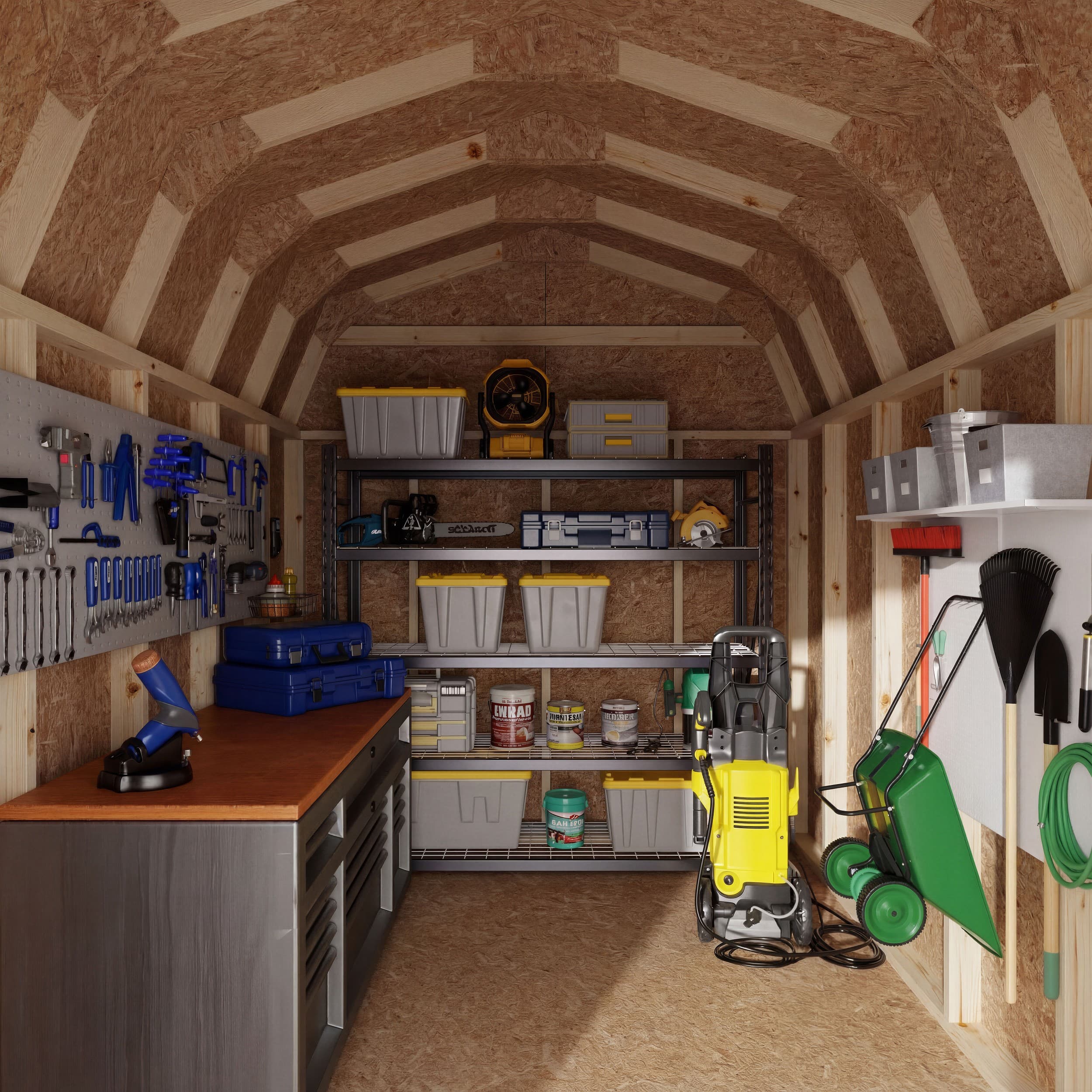 Value Gambrel 6' Barn Shed