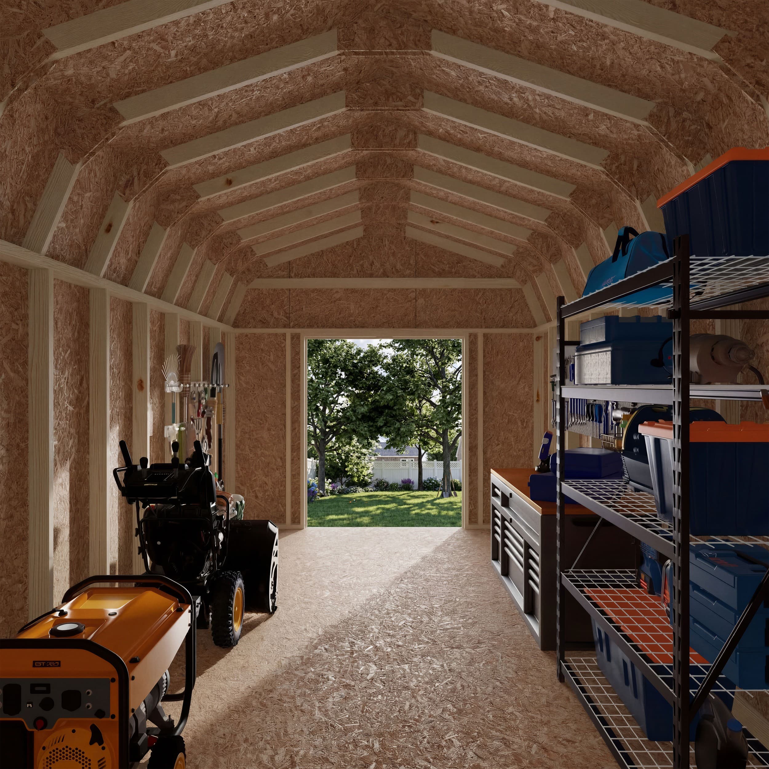 Value Gambrel 6' Barn Shed