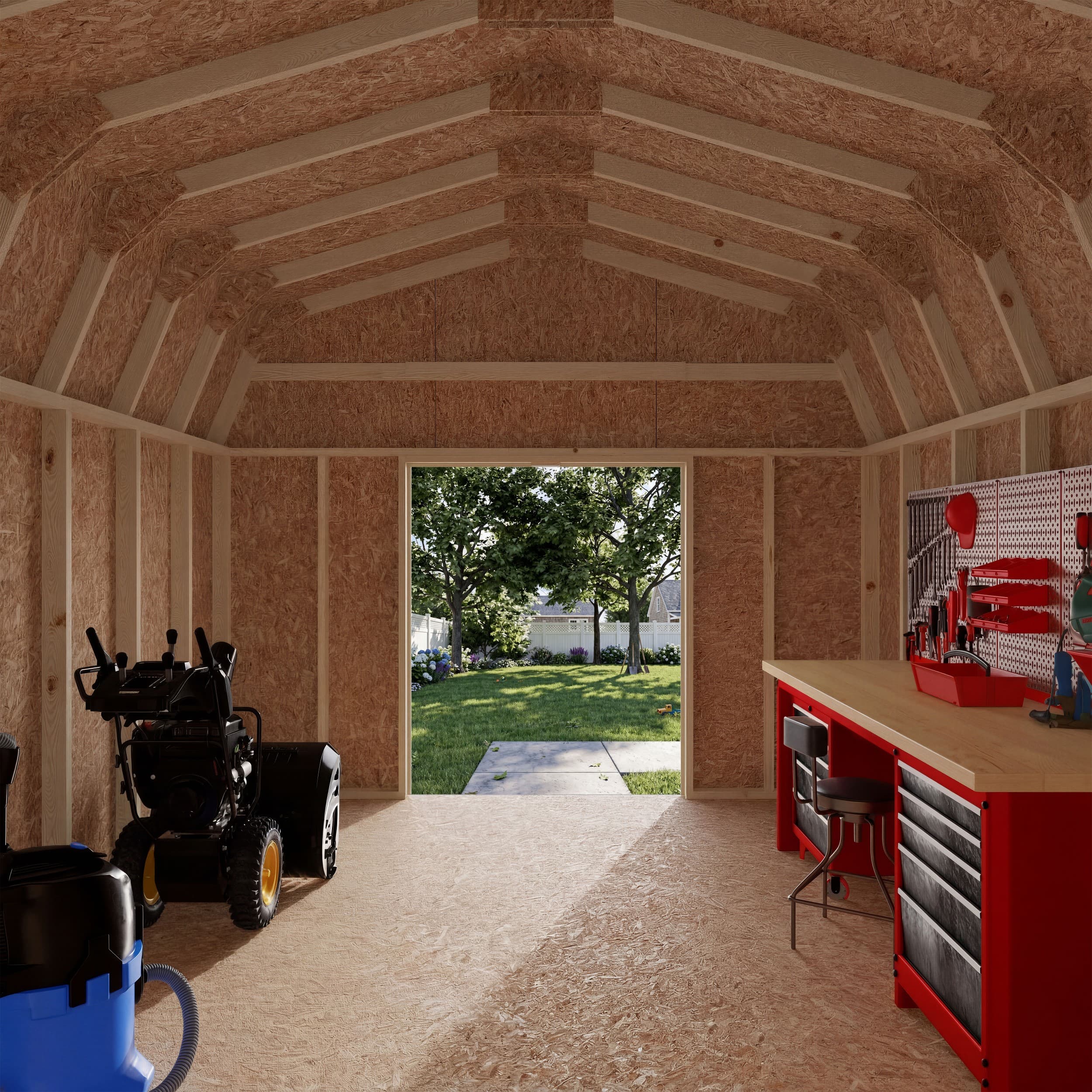 Value Gambrel 6' Barn Shed