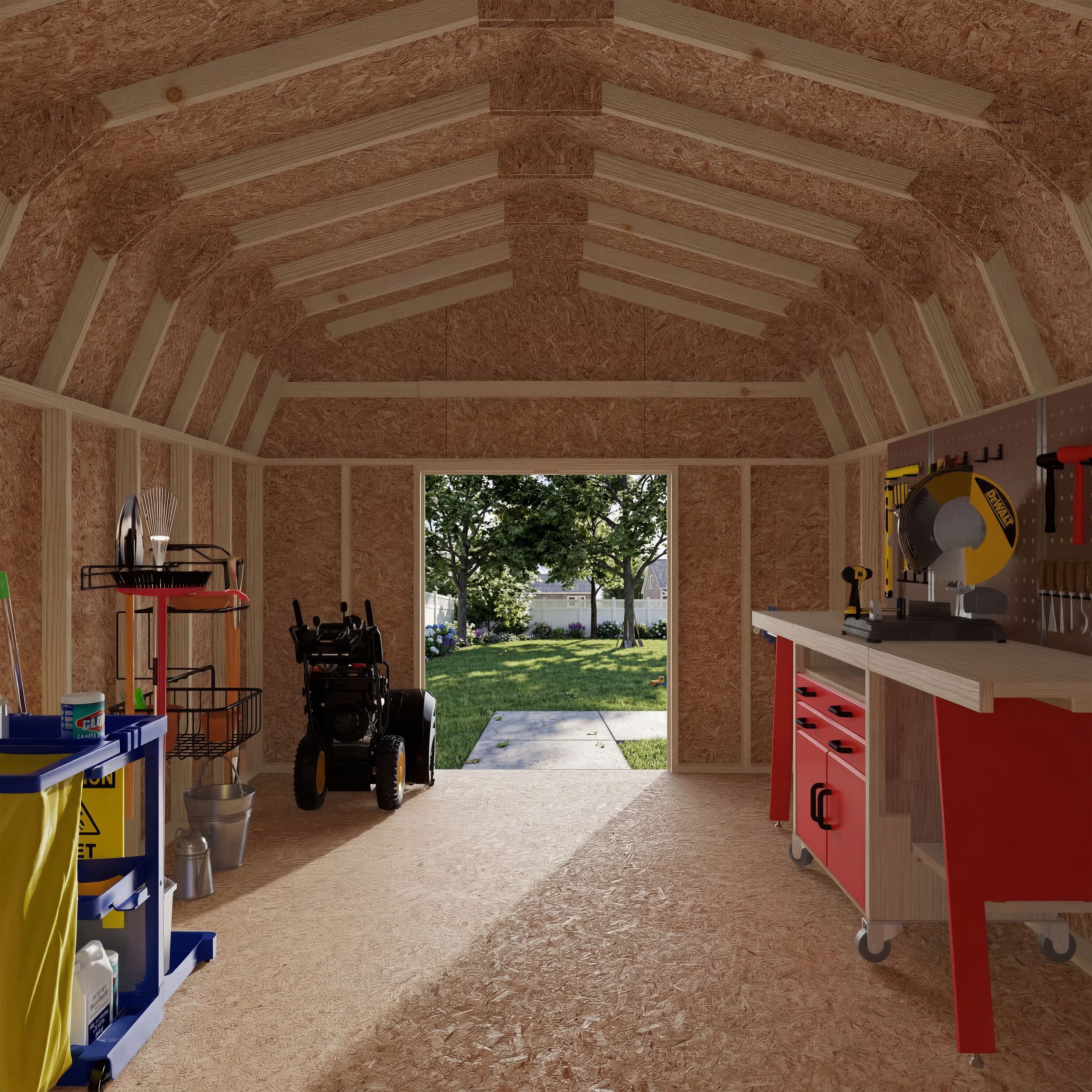 Value Gambrel 6' Barn Shed