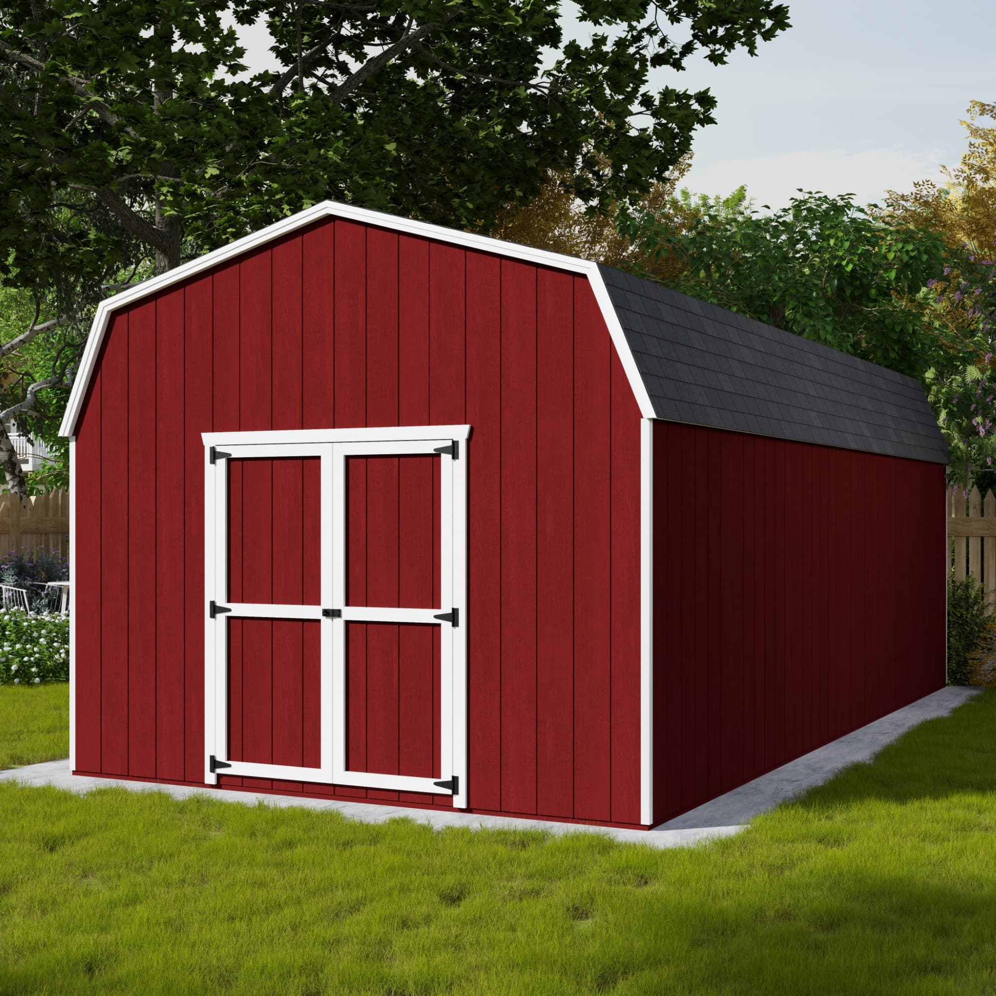 Value Gambrel 6' Barn Shed