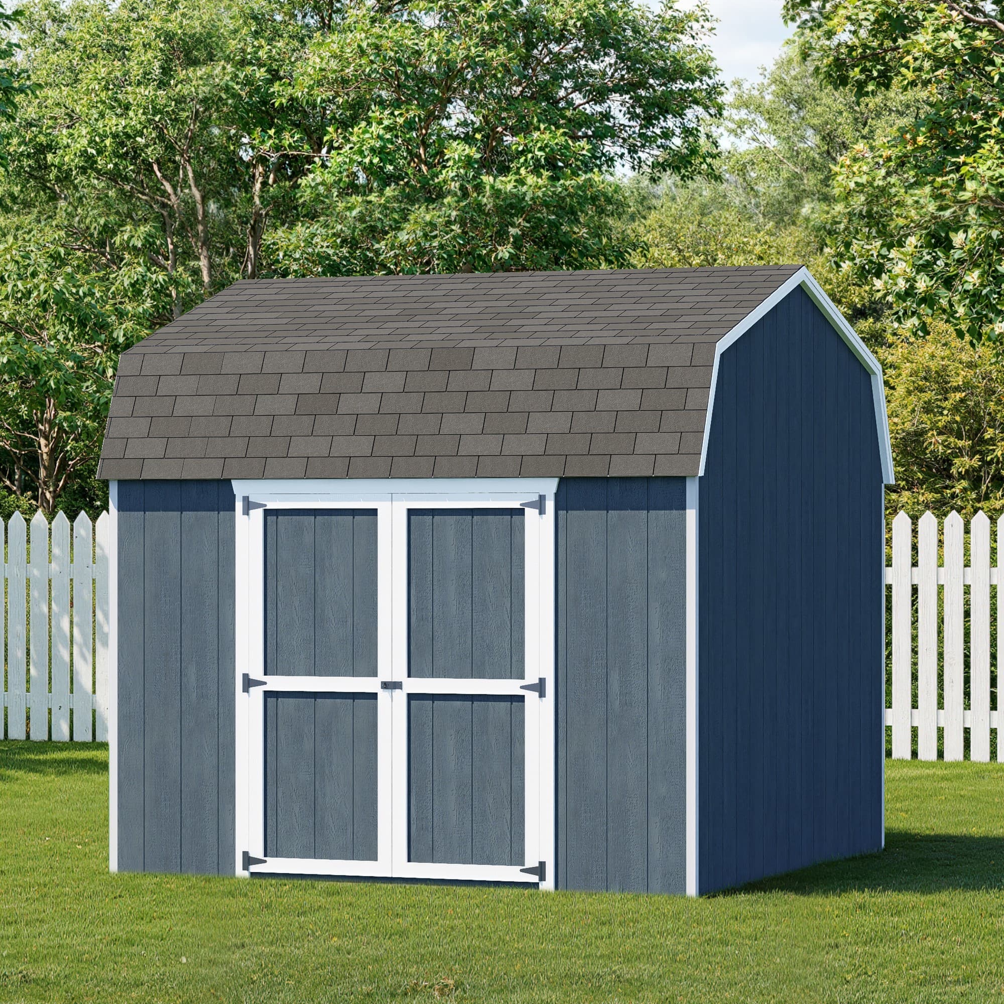 Value Gambrel 6' Barn Shed with Side Entry