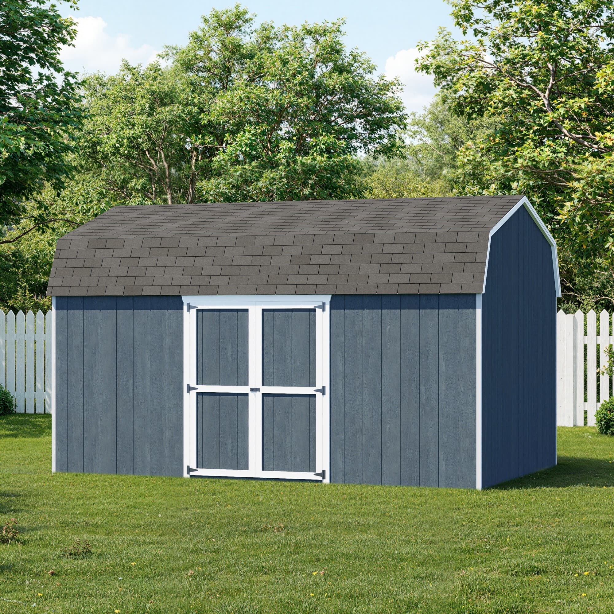 Value Gambrel 6' Barn Shed with Side Entry