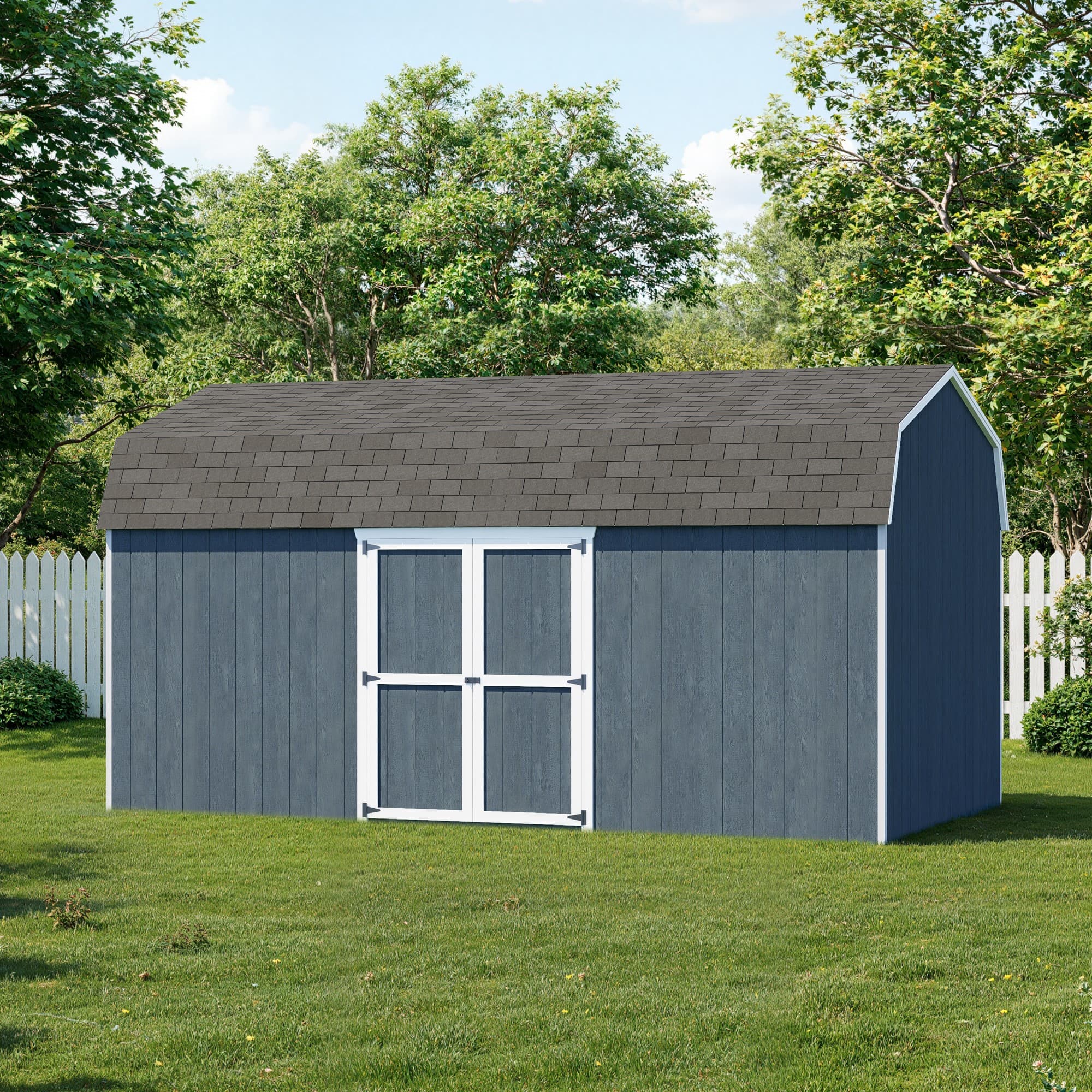 Value Gambrel 6' Barn Shed with Side Entry