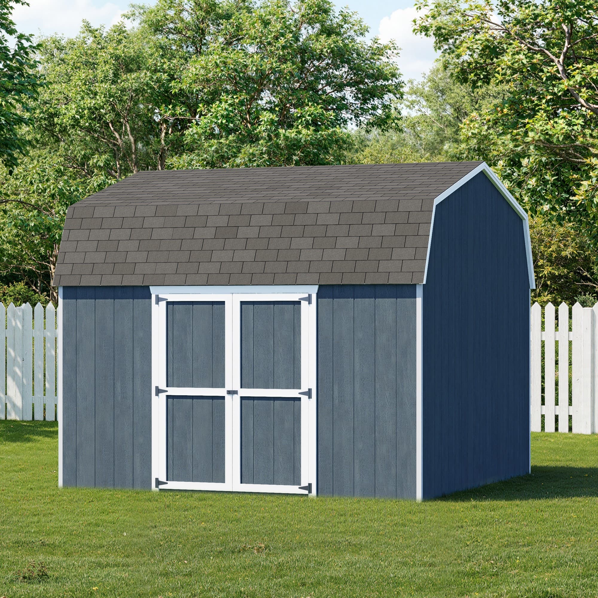 Value Gambrel 6' Barn Shed with Side Entry