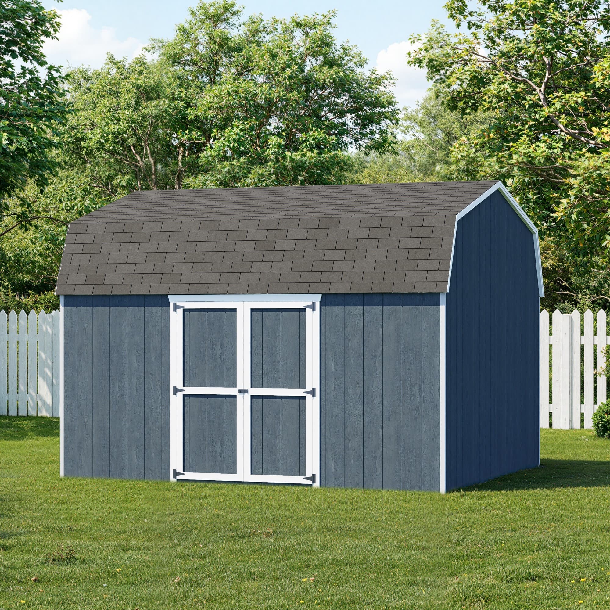 Value Gambrel 6' Barn Shed with Side Entry