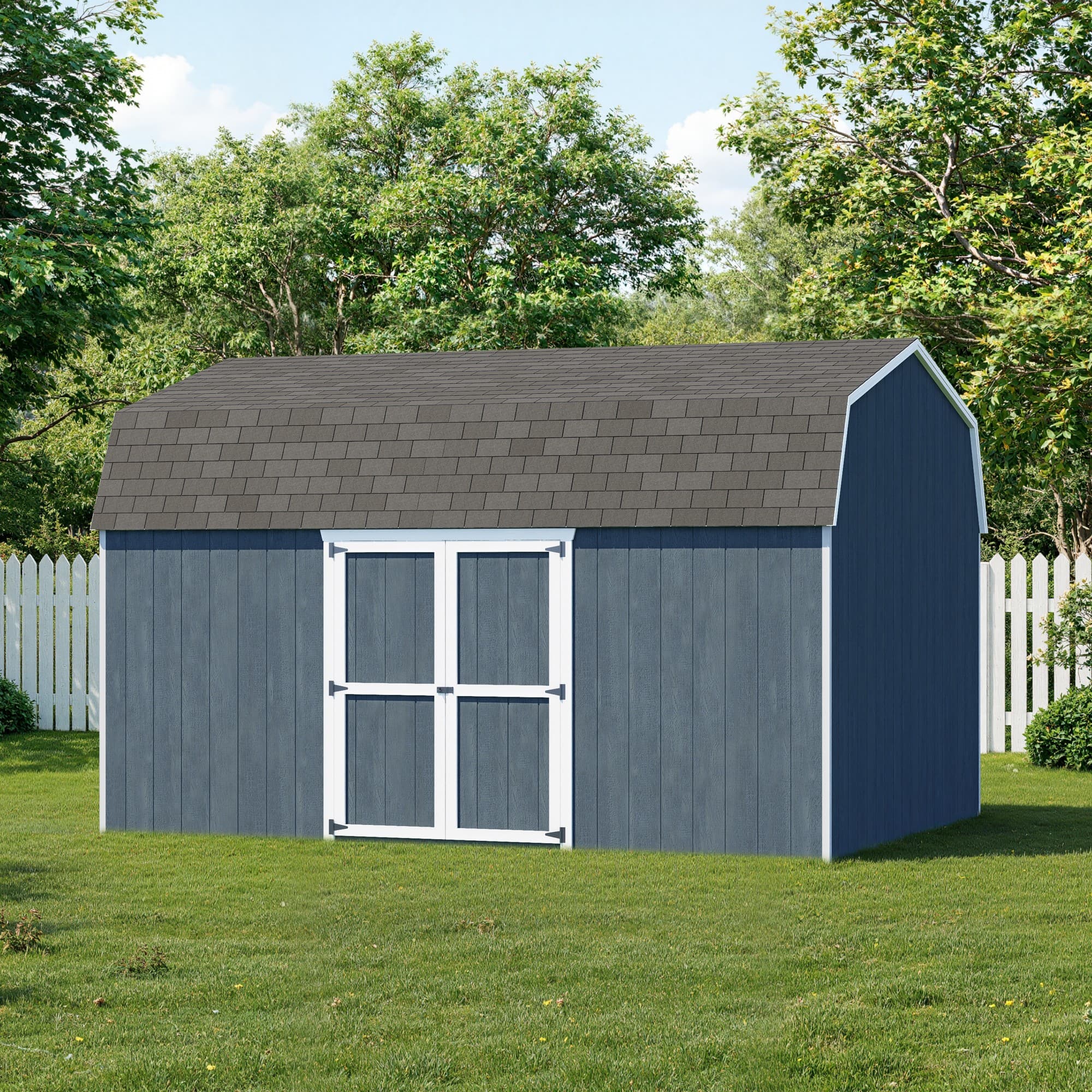 Value Gambrel 6' Barn Shed with Side Entry