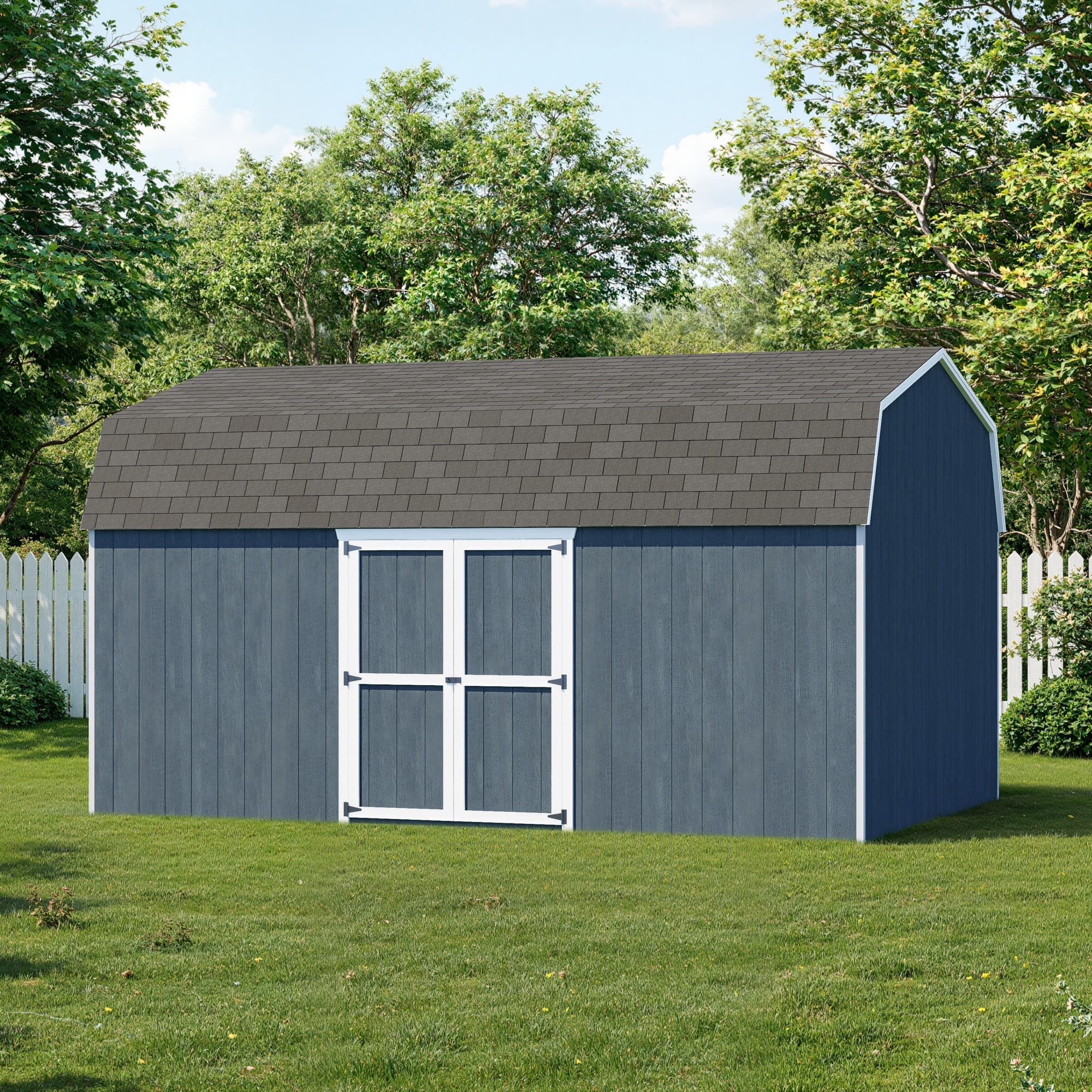 Value Gambrel 6' Barn Shed with Side Entry