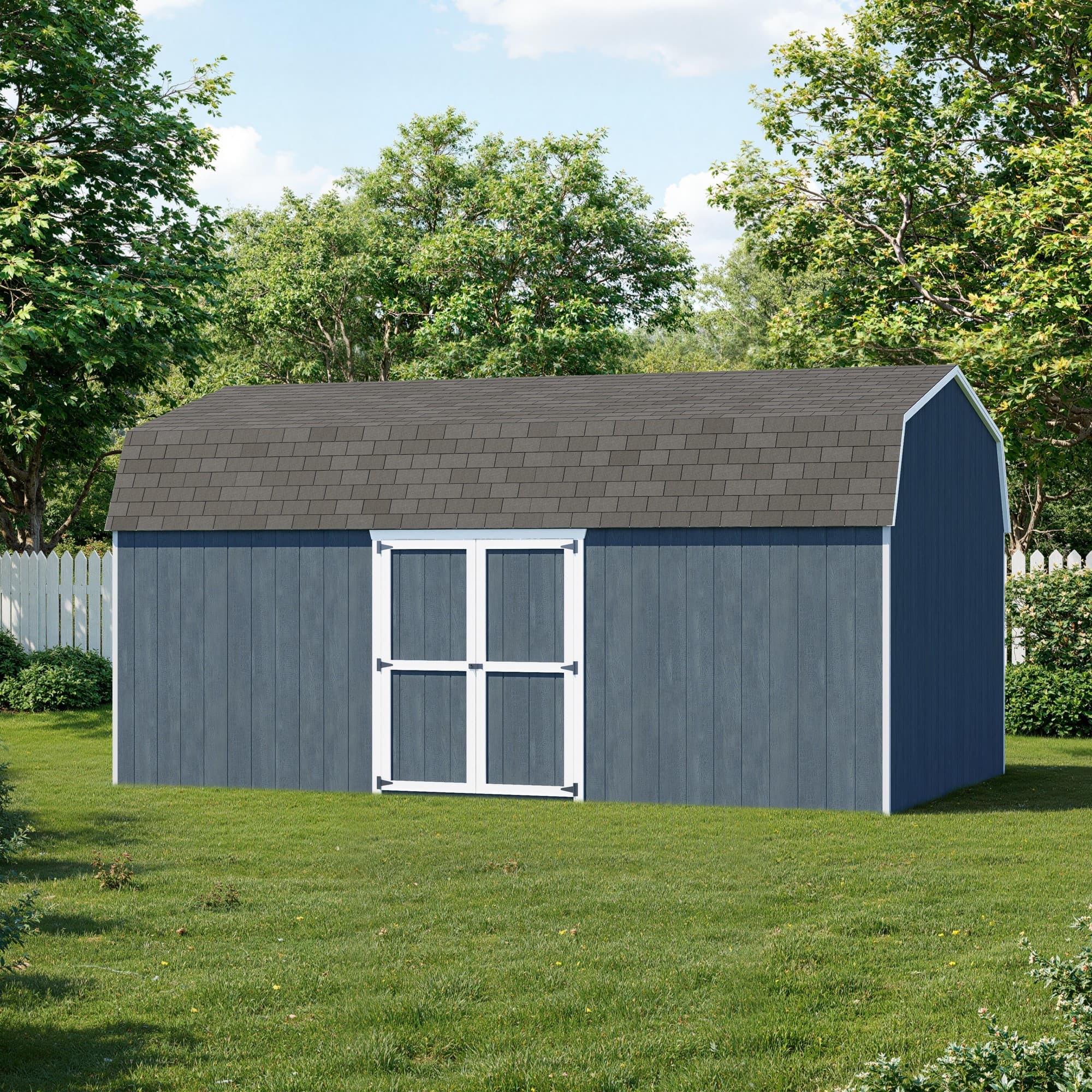 Value Gambrel 6' Barn Shed with Side Entry