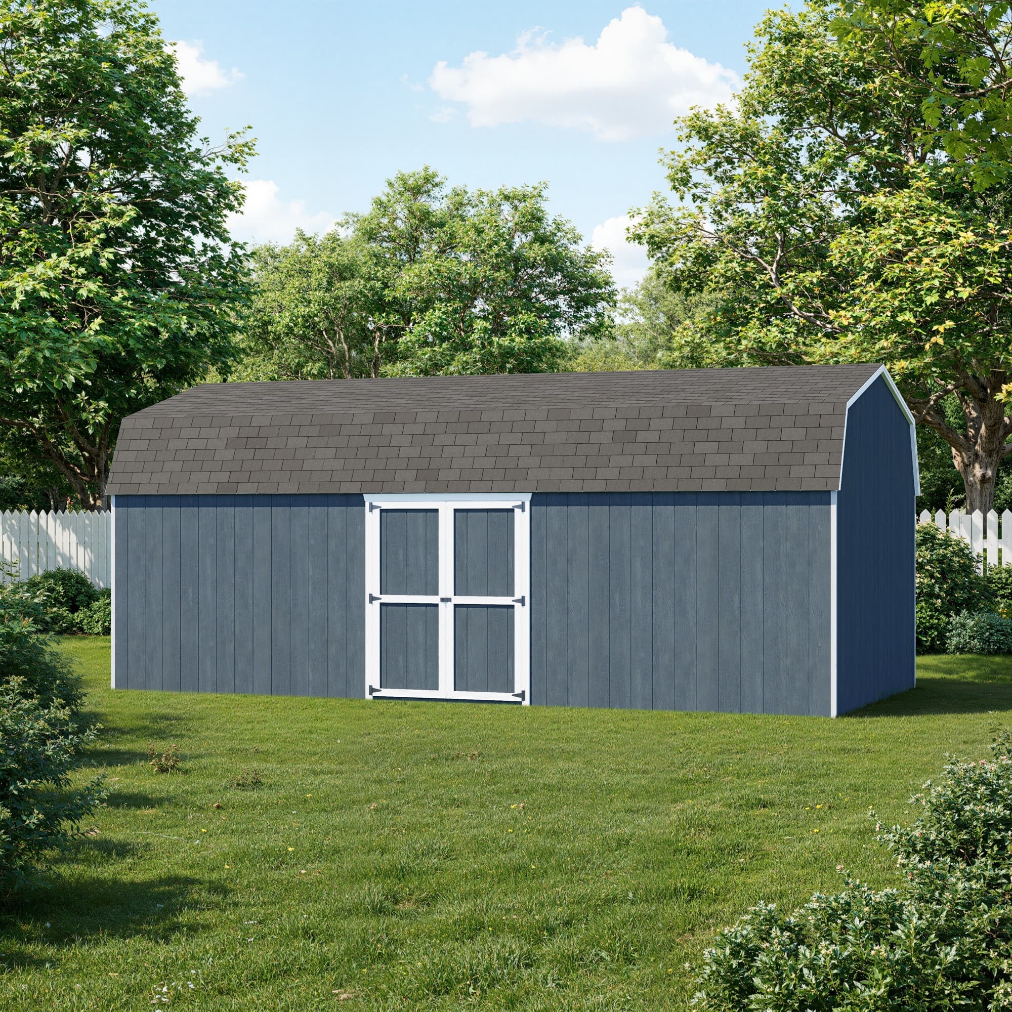 Value Gambrel 6' Barn Shed with Side Entry
