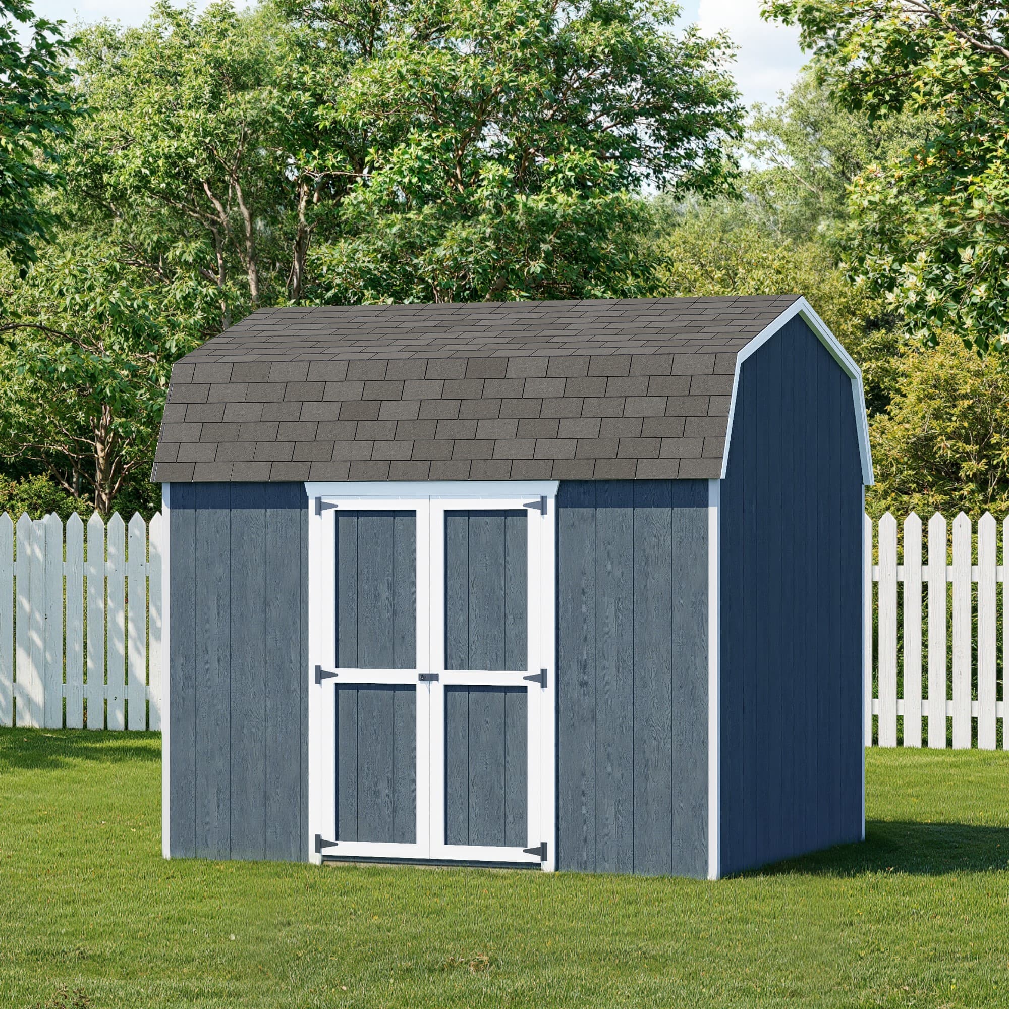 Value Gambrel 6' Barn Shed with Side Entry