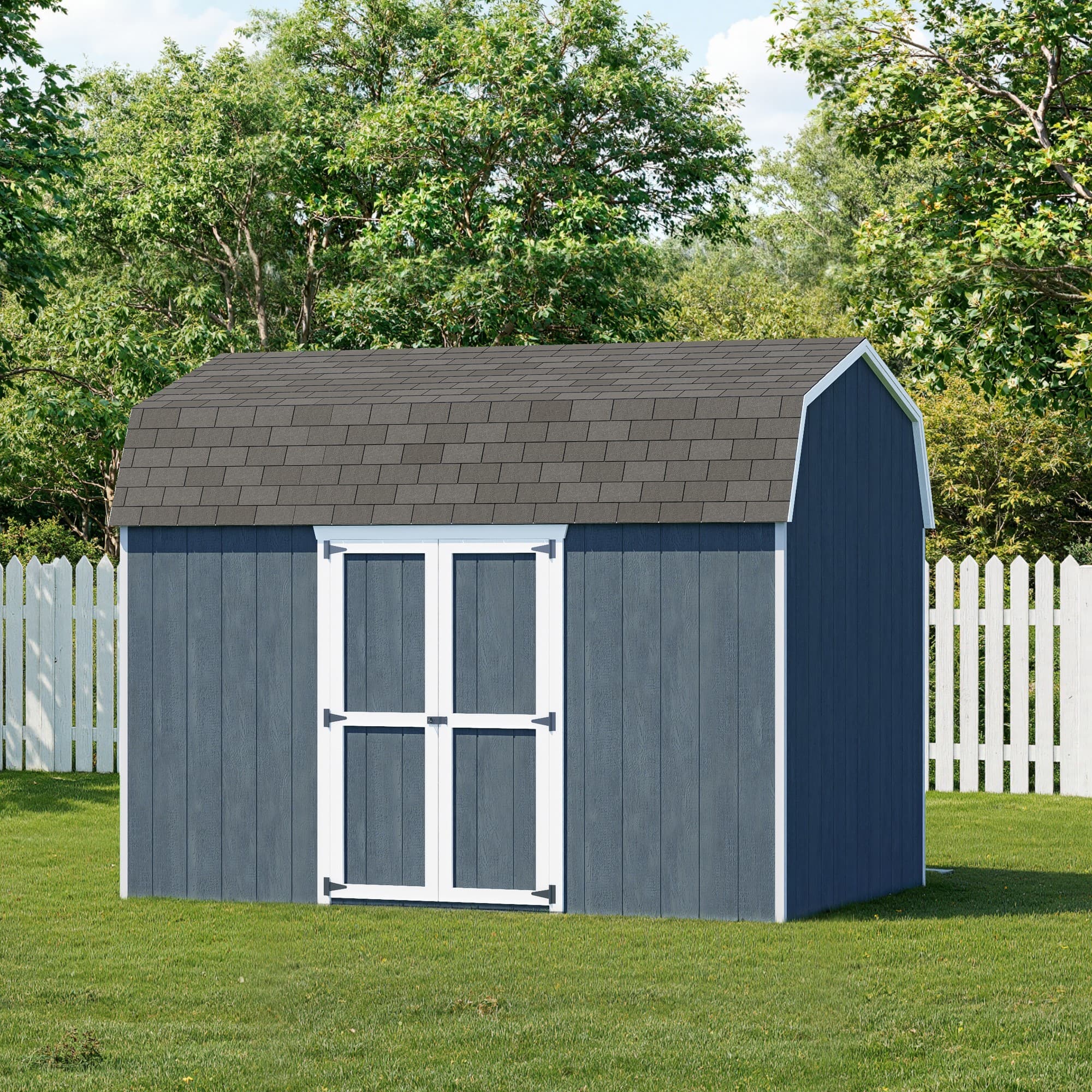Value Gambrel 6' Barn Shed with Side Entry