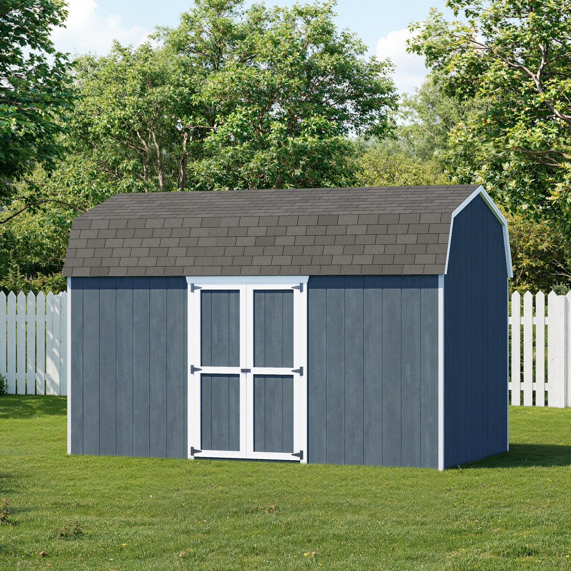 Value Gambrel 6' Barn Shed with Side Entry
