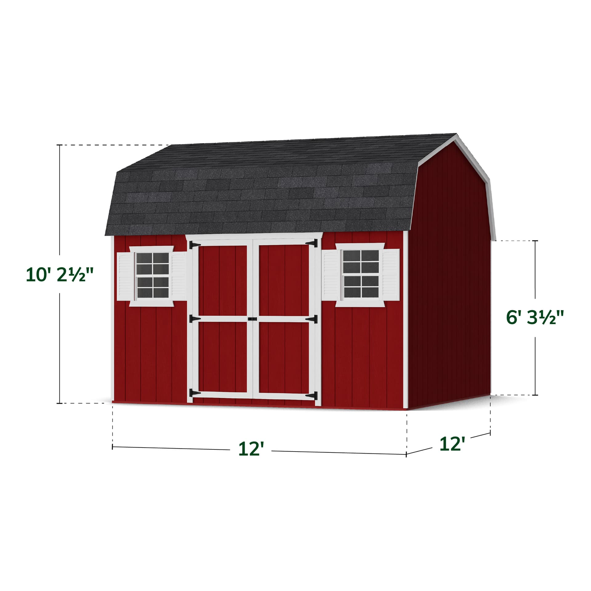 Value Workshop Barn Shed dimensions