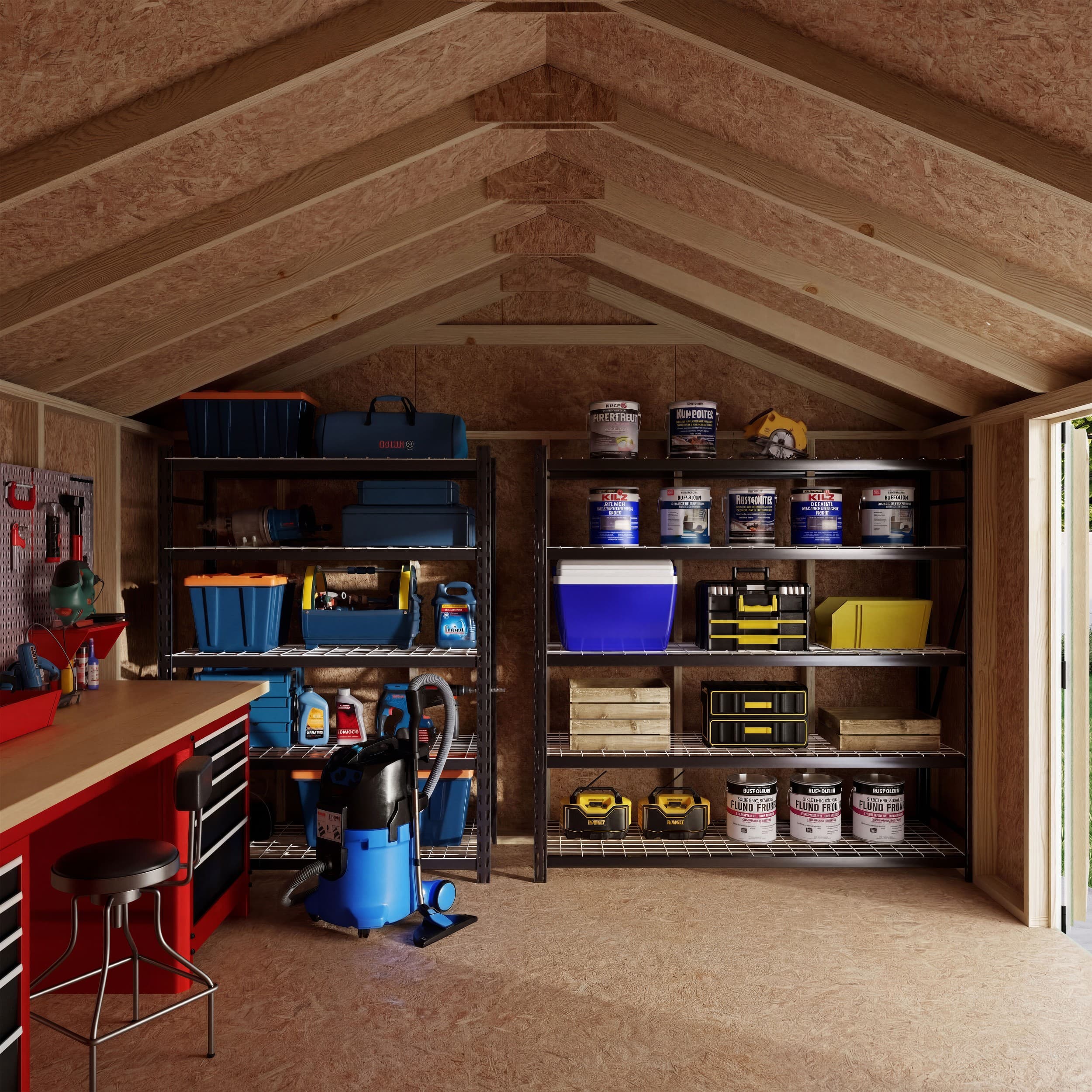 Value Gable Shed with Side Entry