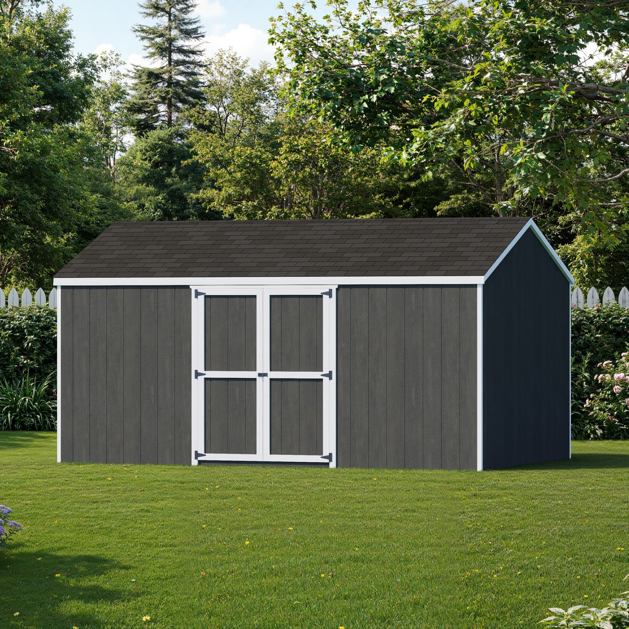 Value Gable Shed with Side Entry