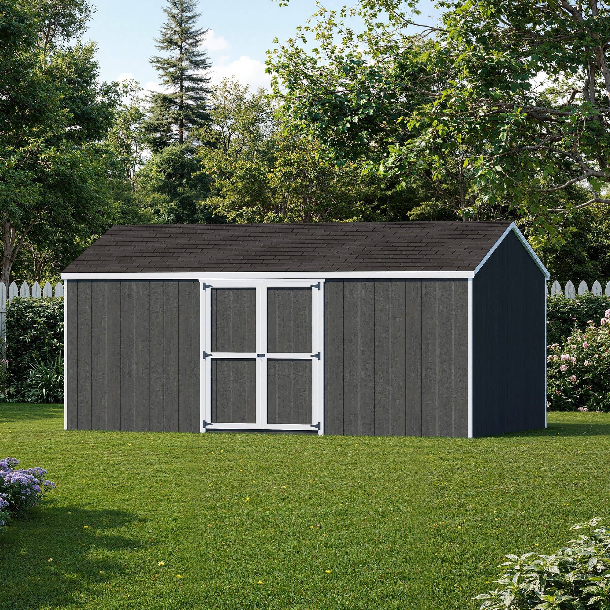 Value Gable Shed with Side Entry