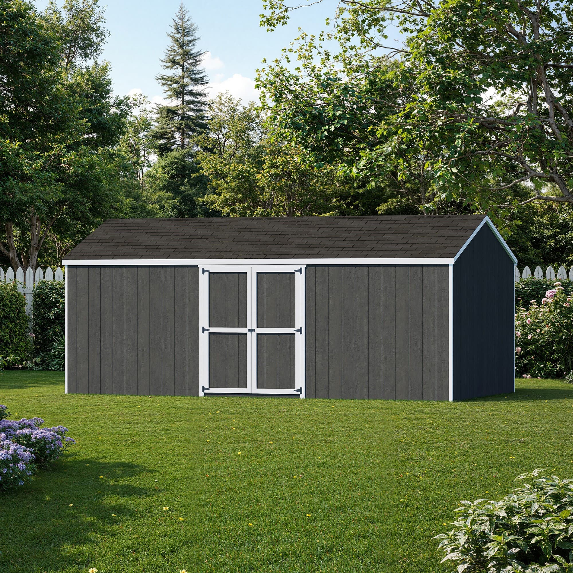 Value Gable Shed with Side Entry