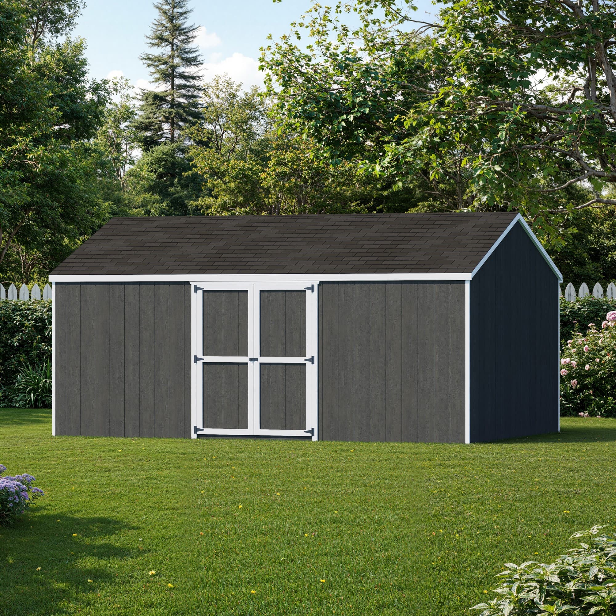 Value Gable Shed with Side Entry