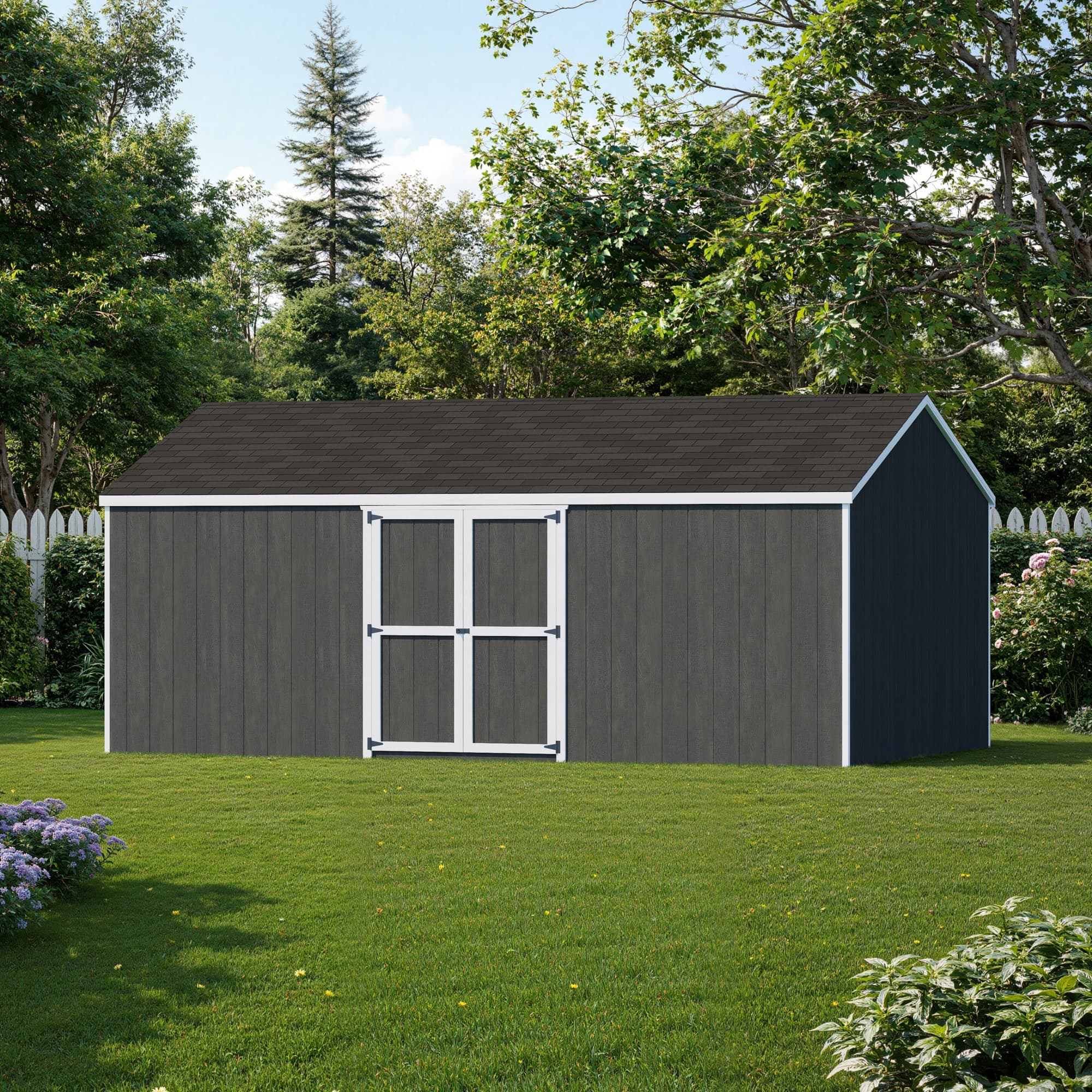 Value Gable Shed with Side Entry