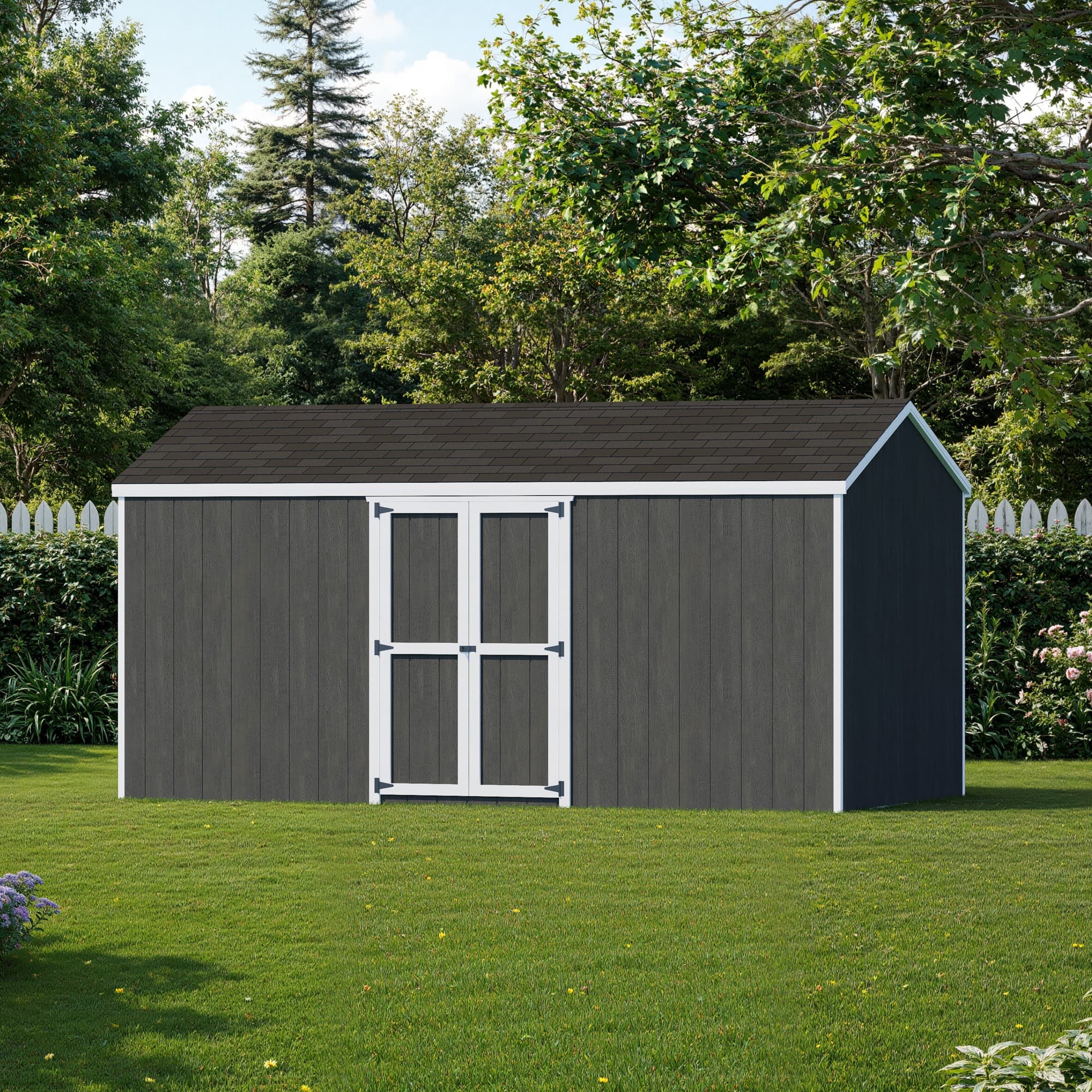 Value Gable Shed with Side Entry