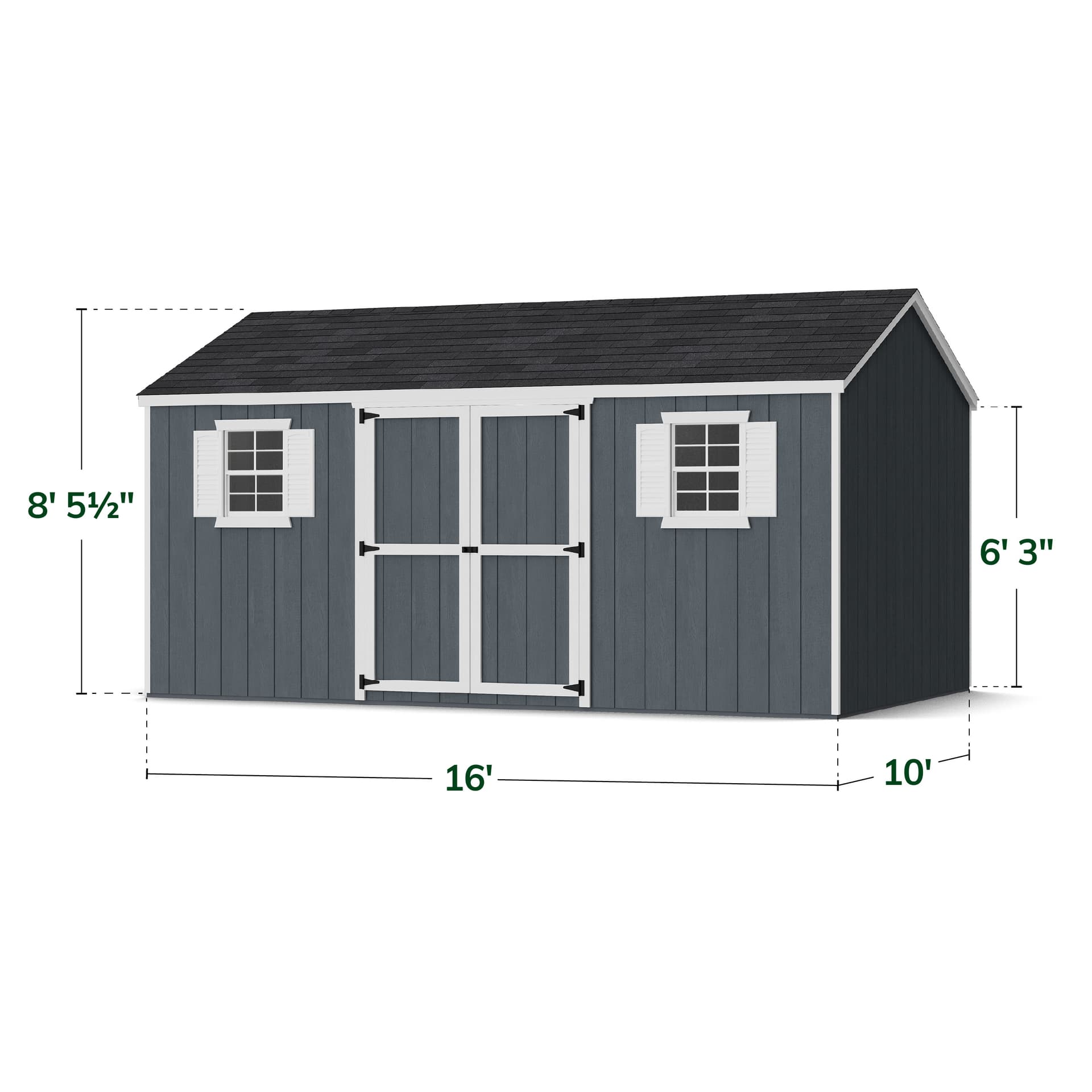 Value Workshop Shed dimensions