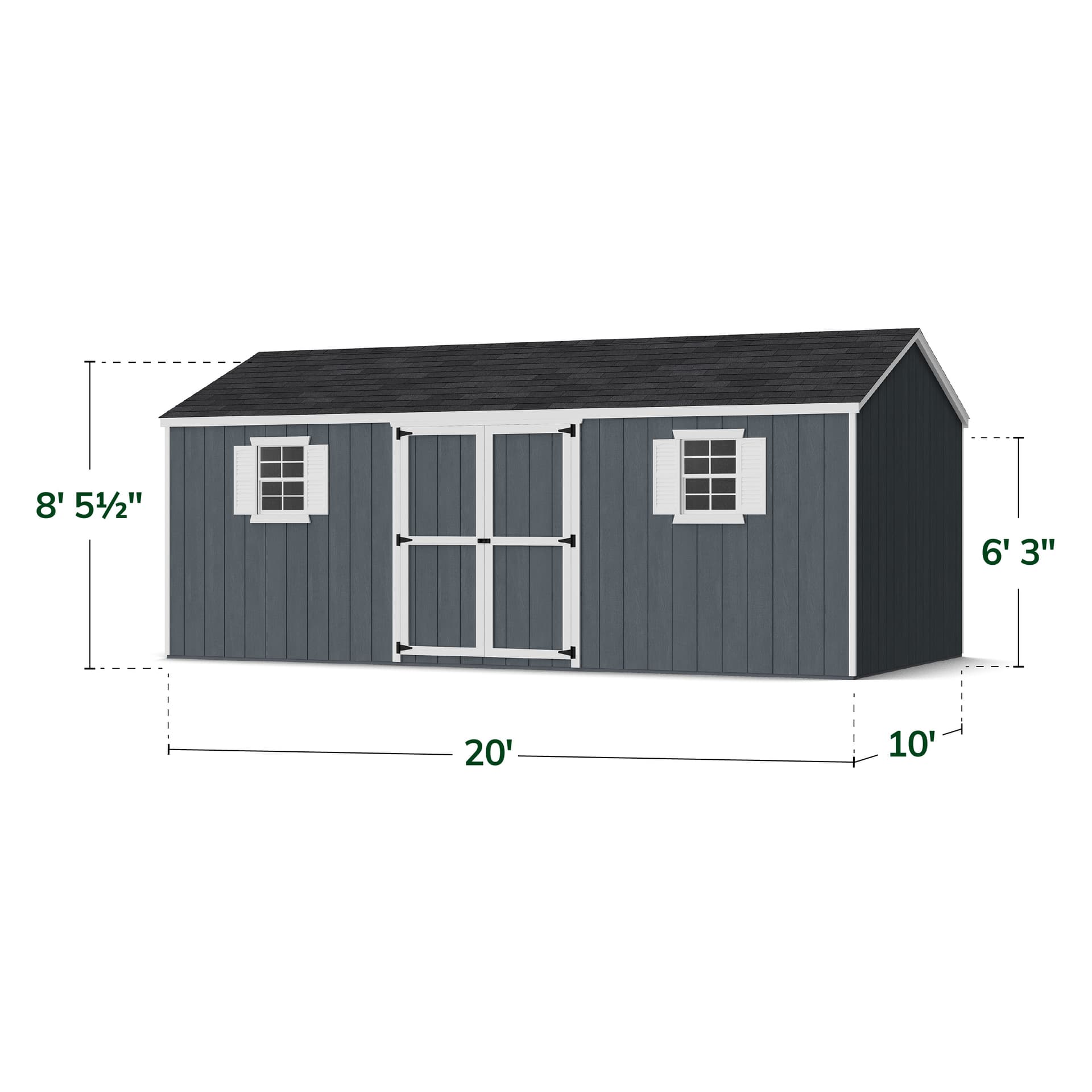 Value Workshop Shed dimensions