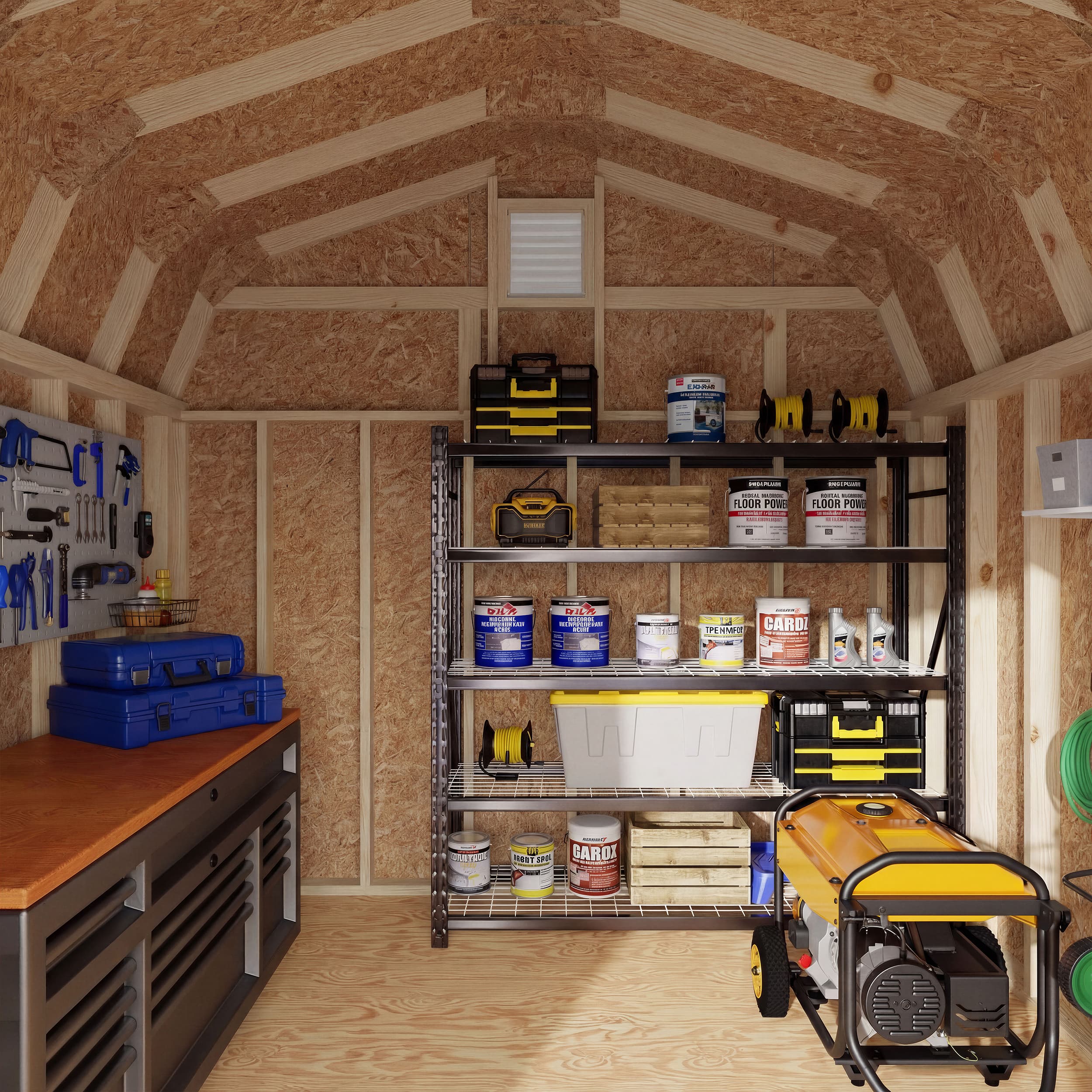 Colonial Woodbury Barn Shed