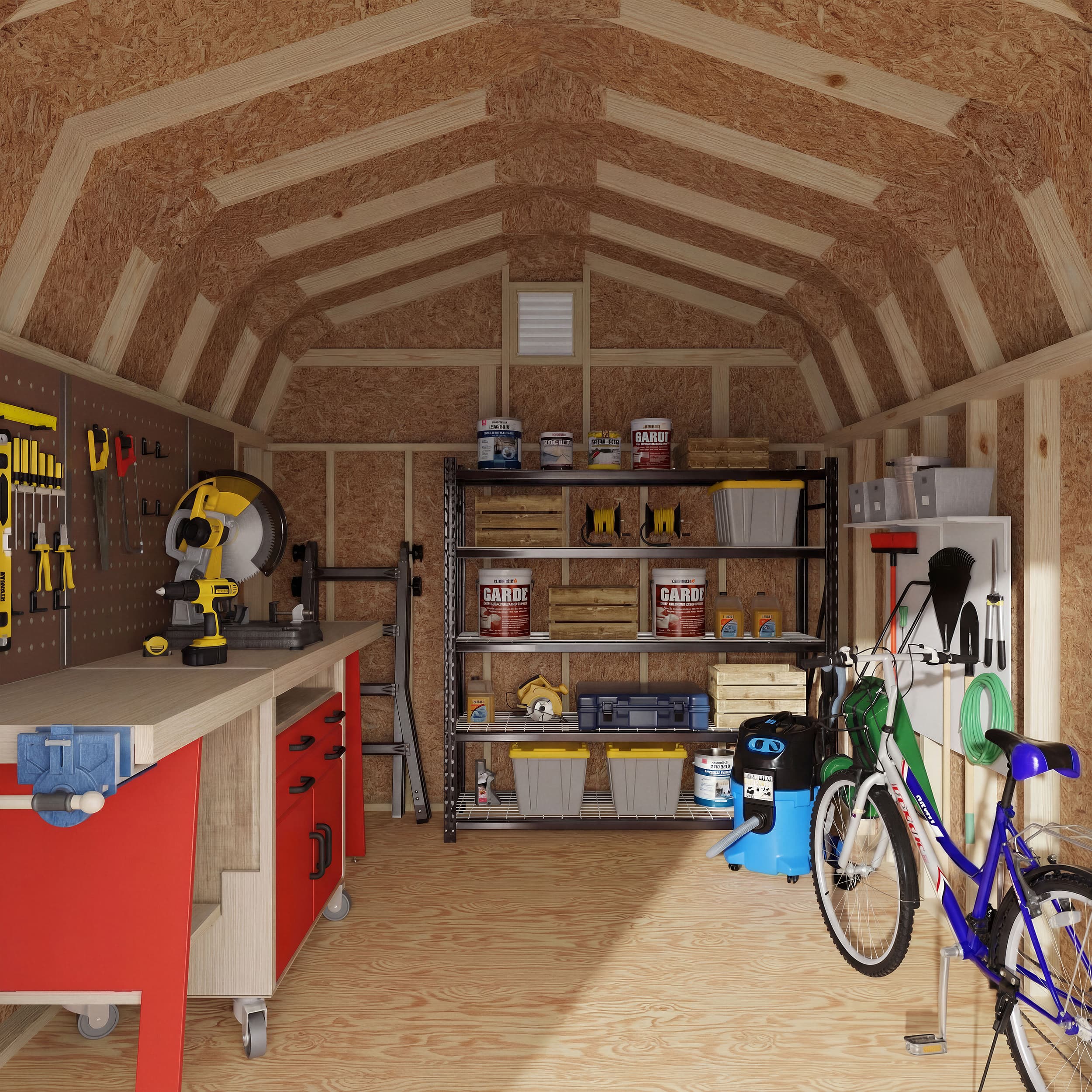 Colonial Woodbury Barn Shed