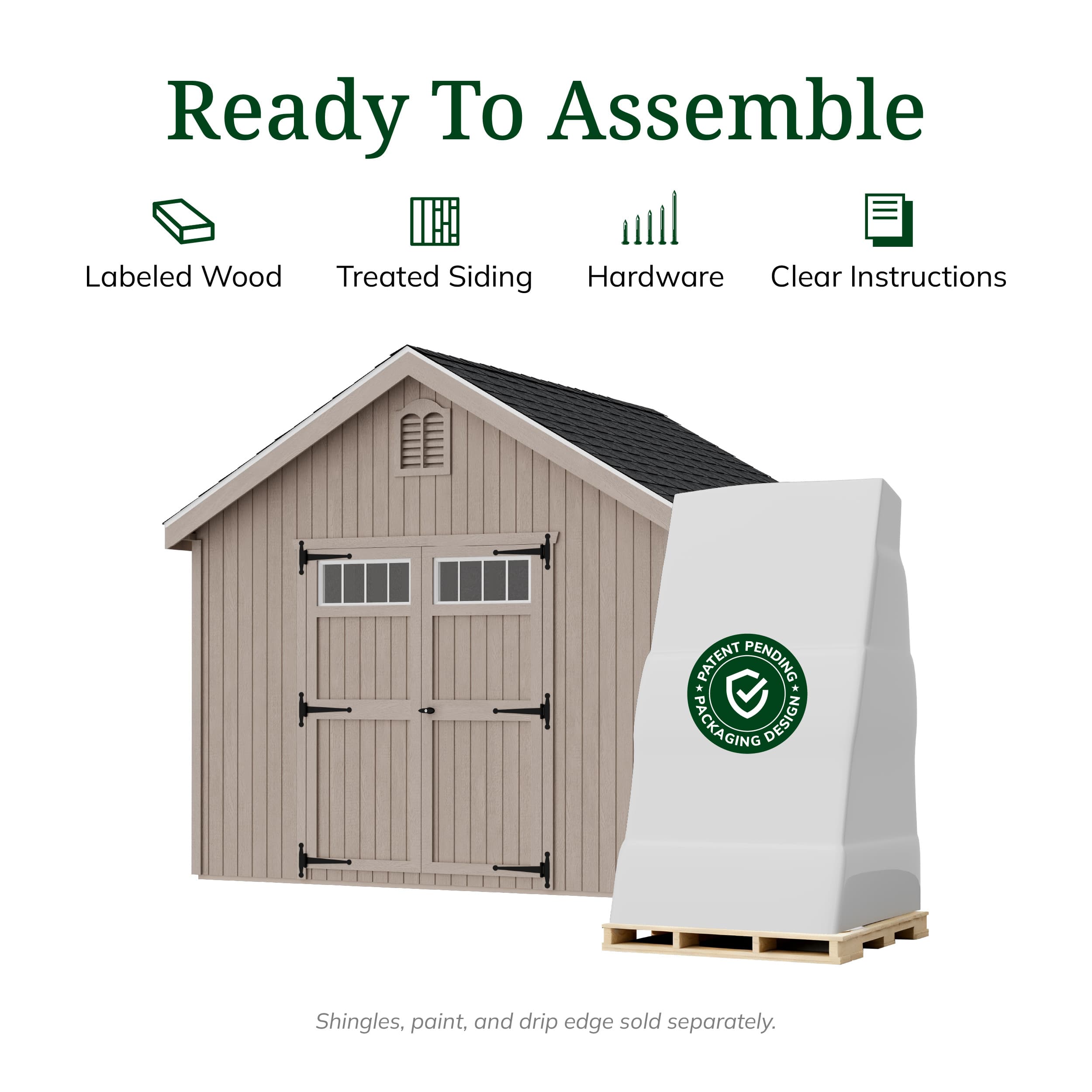 Colonial Williamsburg Shed