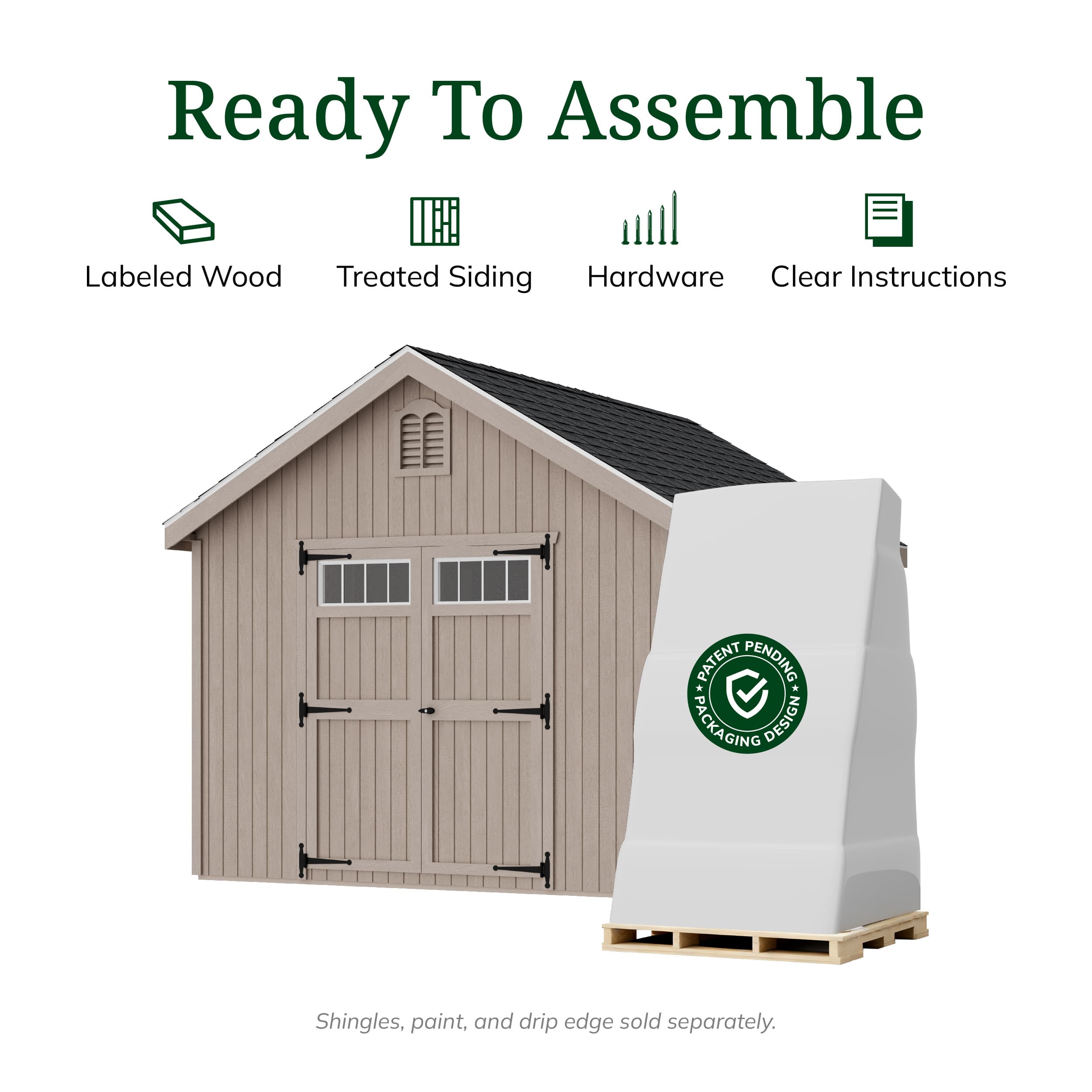 Colonial Williamsburg Shed