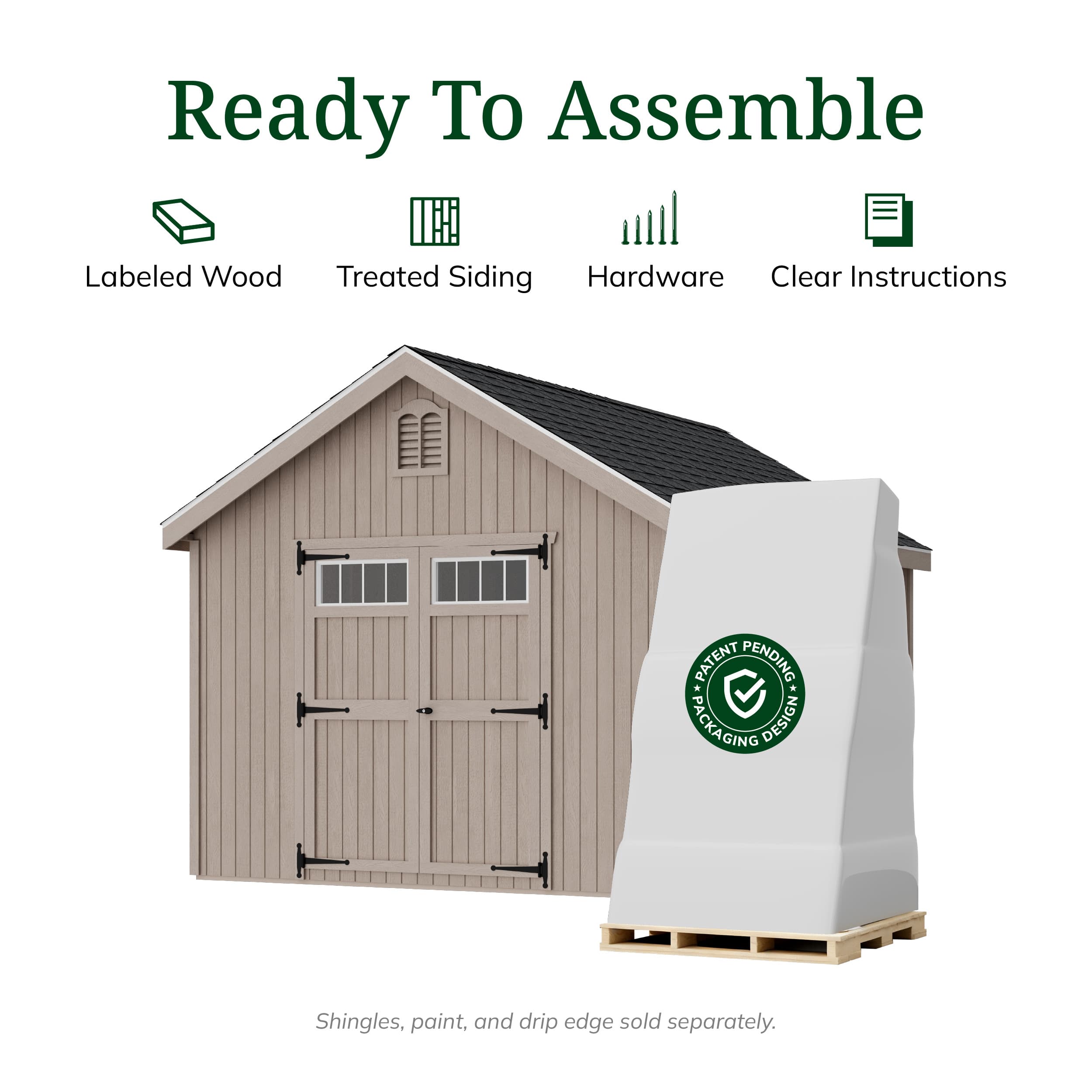 Colonial Williamsburg Shed