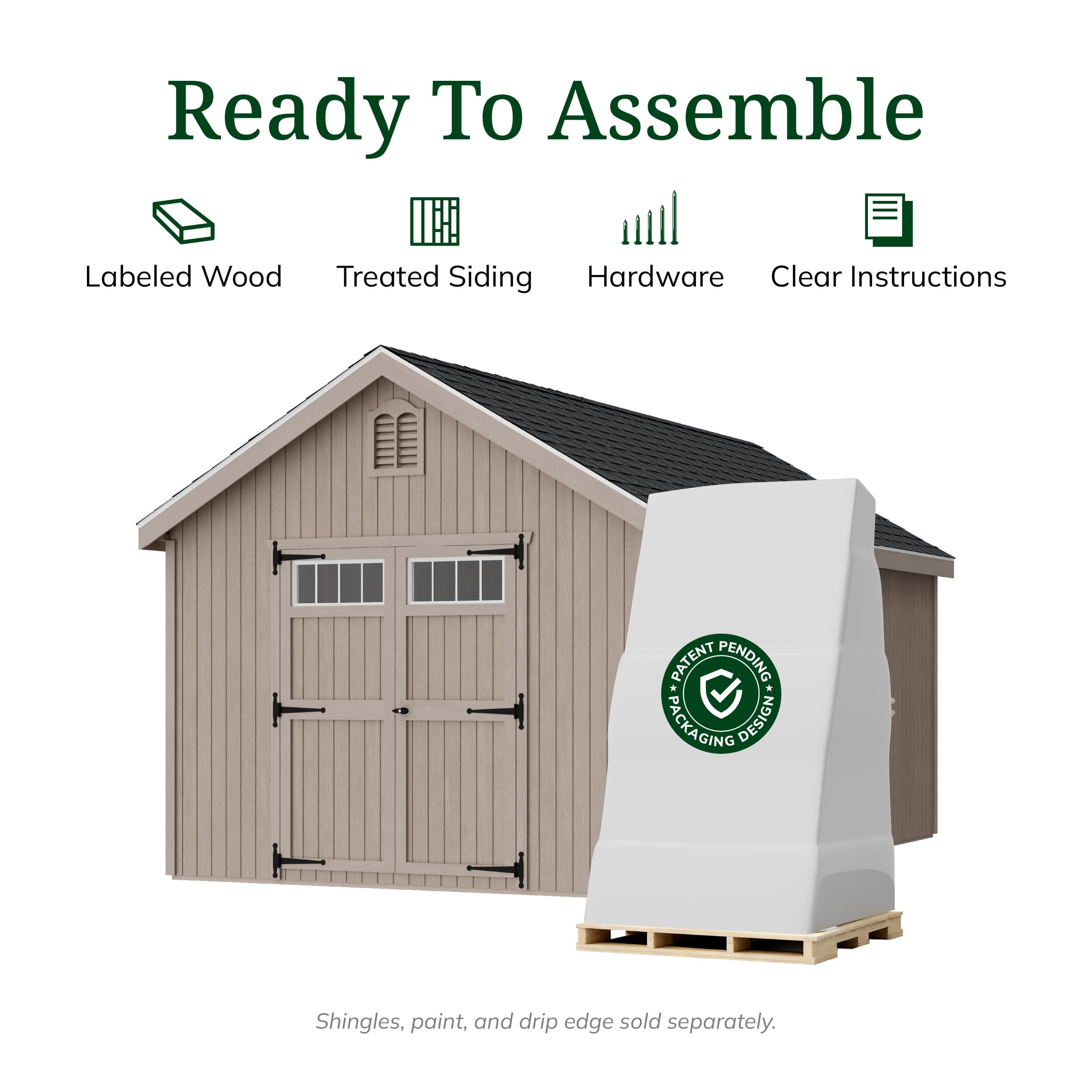 Colonial Williamsburg Shed