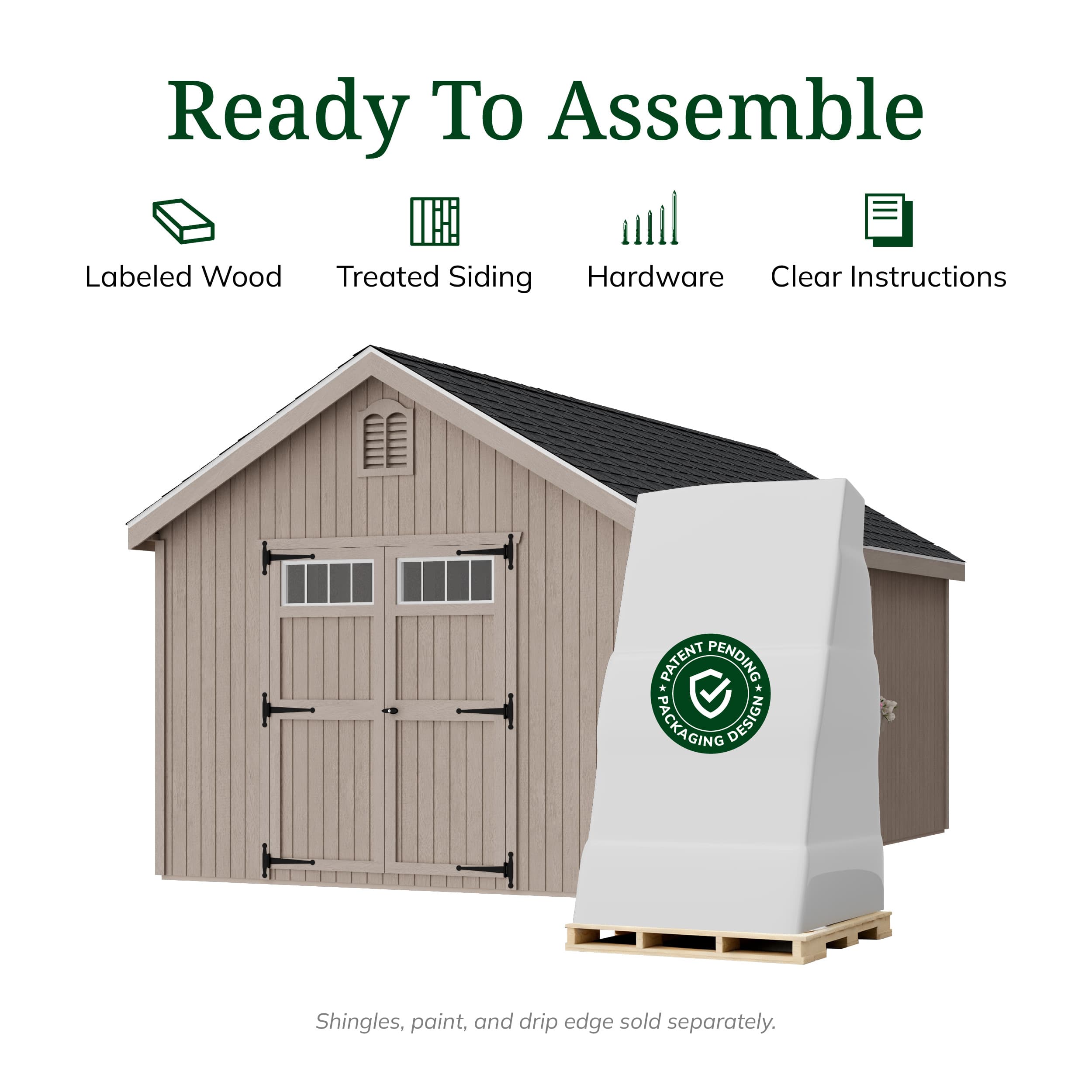 Colonial Williamsburg Shed