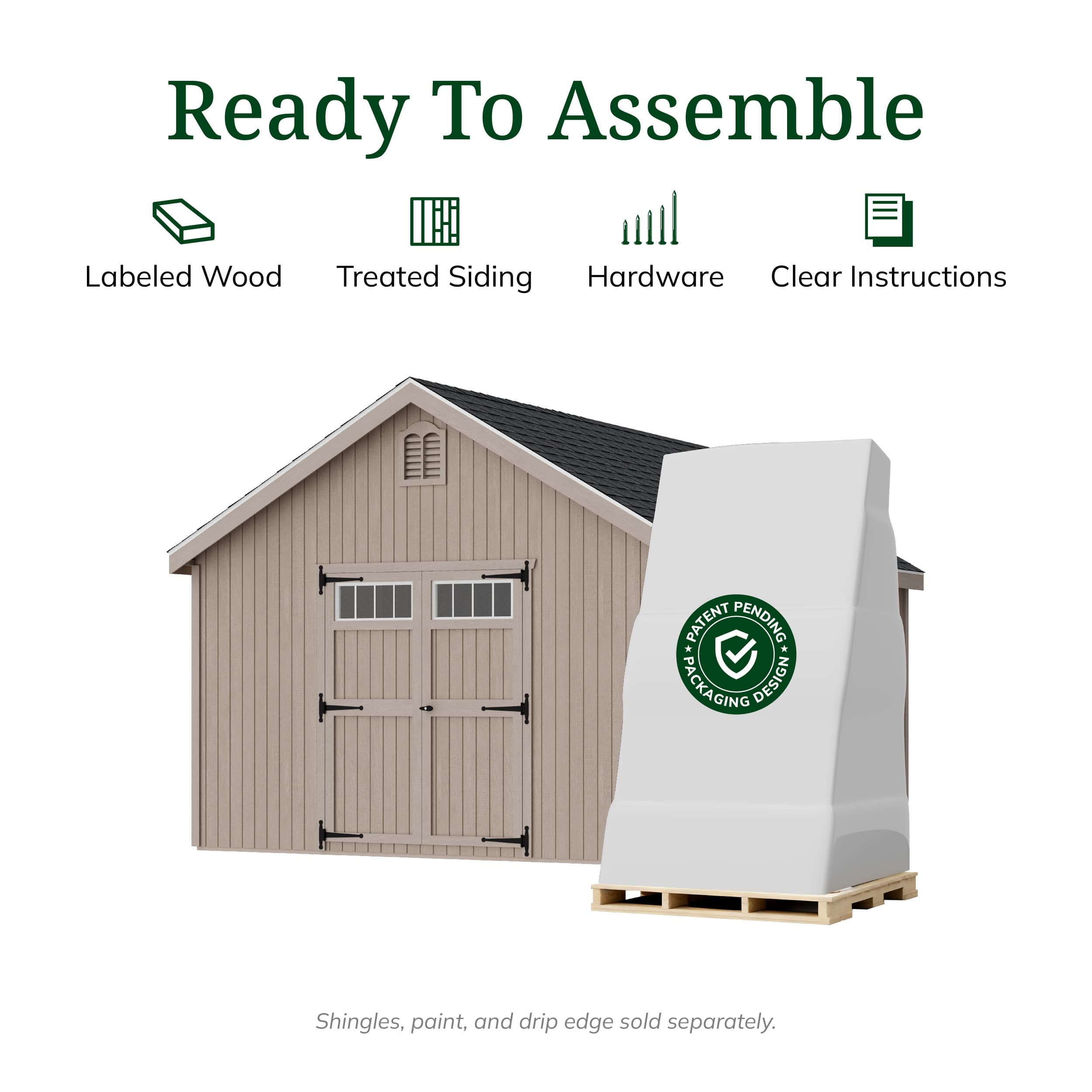 Colonial Williamsburg Shed